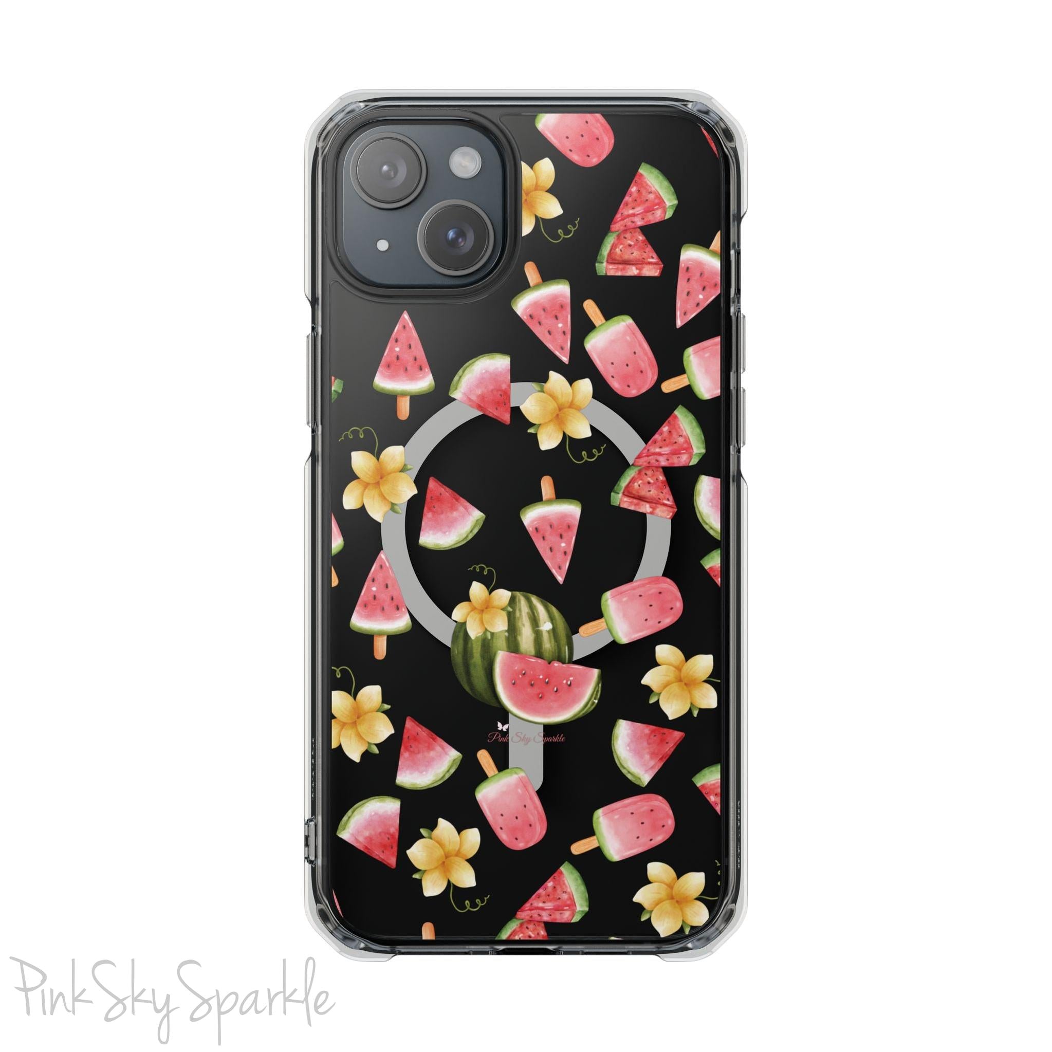 Melon Magic Magnetic Clear Impact iPhone Case