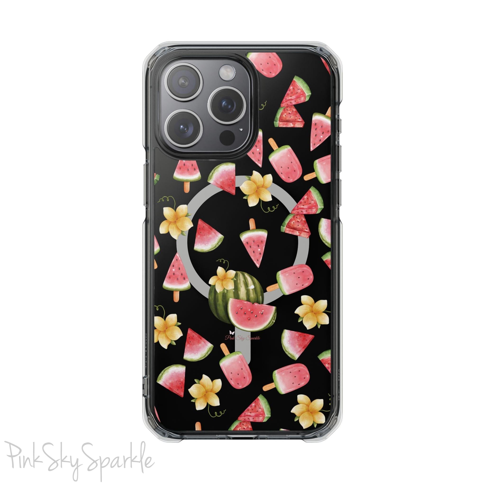 Melon Magic Magnetic Clear Impact iPhone Case