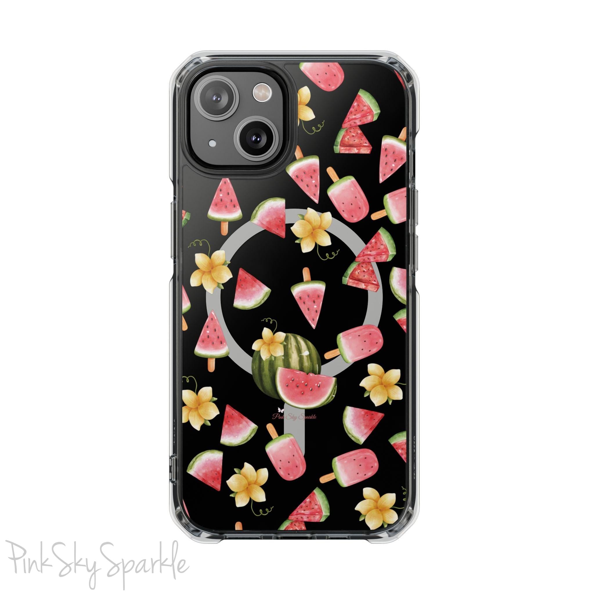 Melon Magic Magnetic Clear Impact iPhone Case