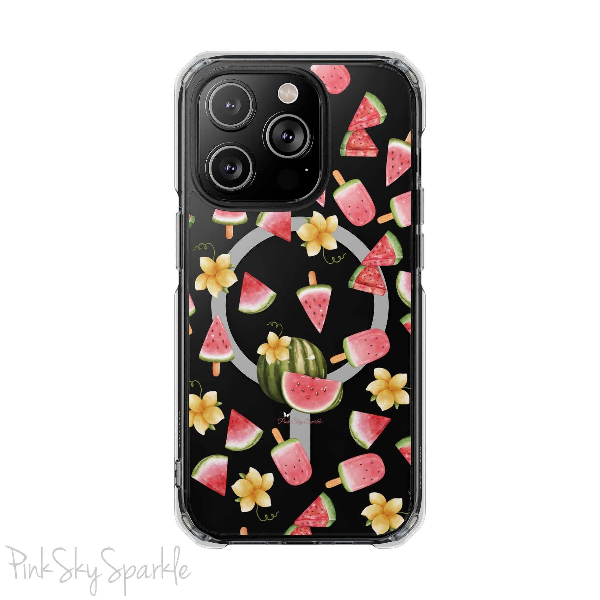 Melon Magic Magnetic Clear Impact iPhone Case