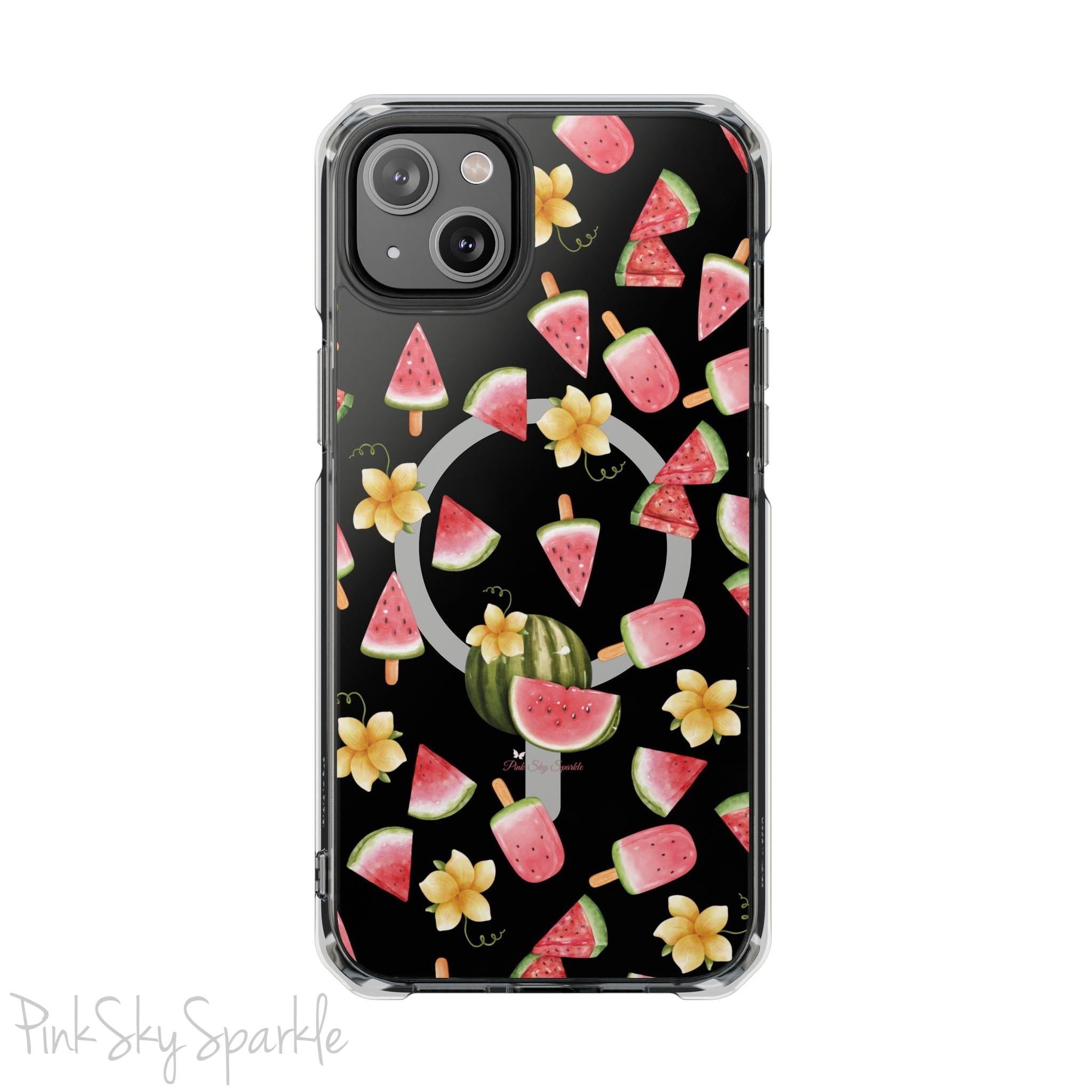 Melon Magic Magnetic Clear Impact iPhone Case