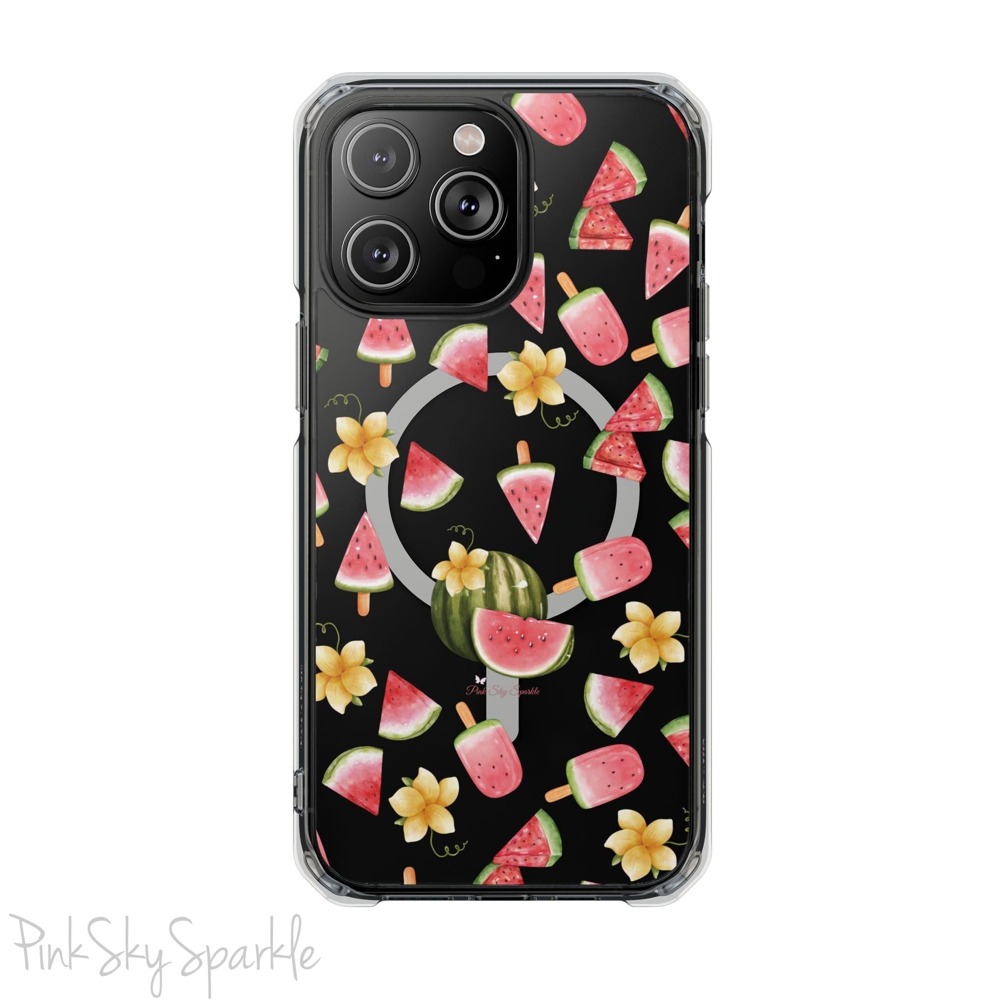 Melon Magic Magnetic Clear Impact iPhone Case