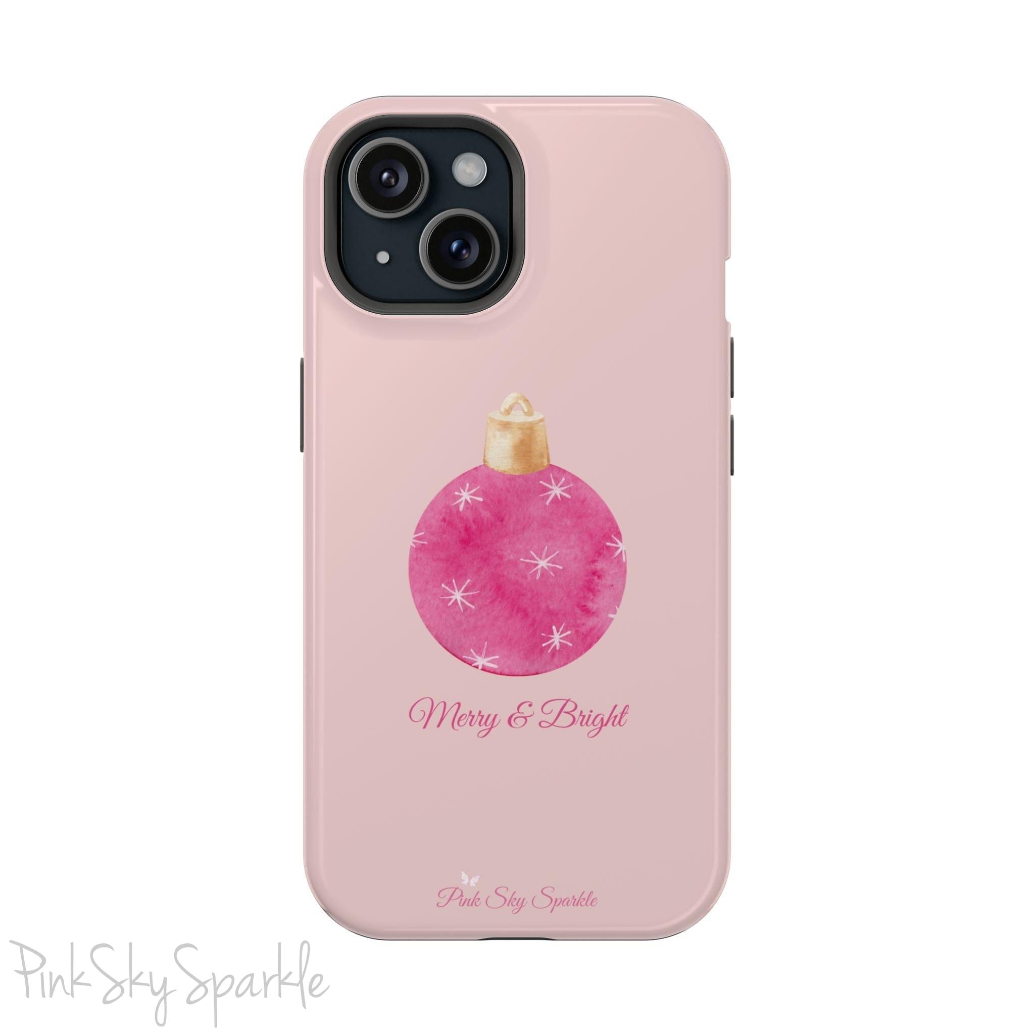 Merry & Bright Christmas Magnetic iPhone Case