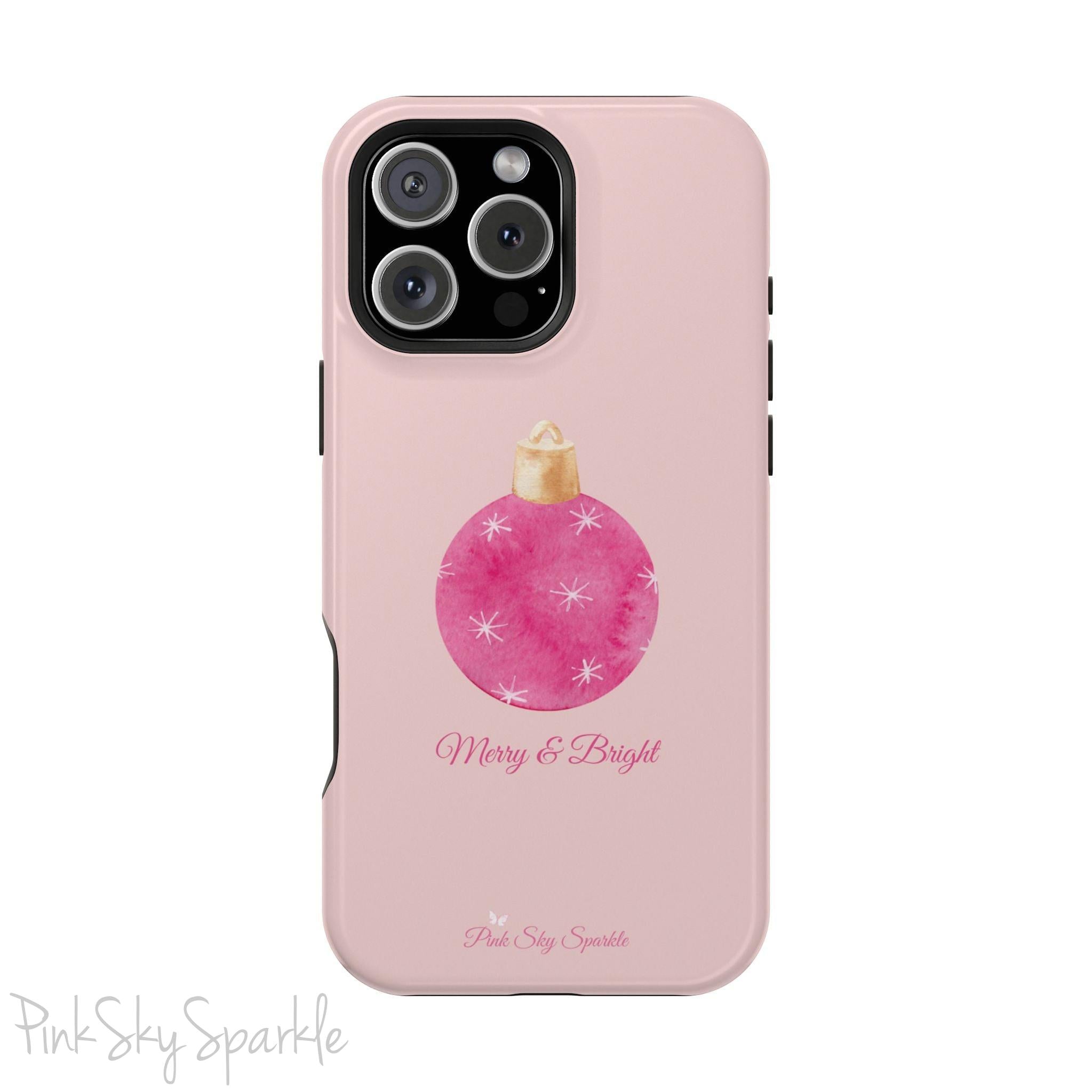 Merry & Bright Christmas Magnetic iPhone Case
