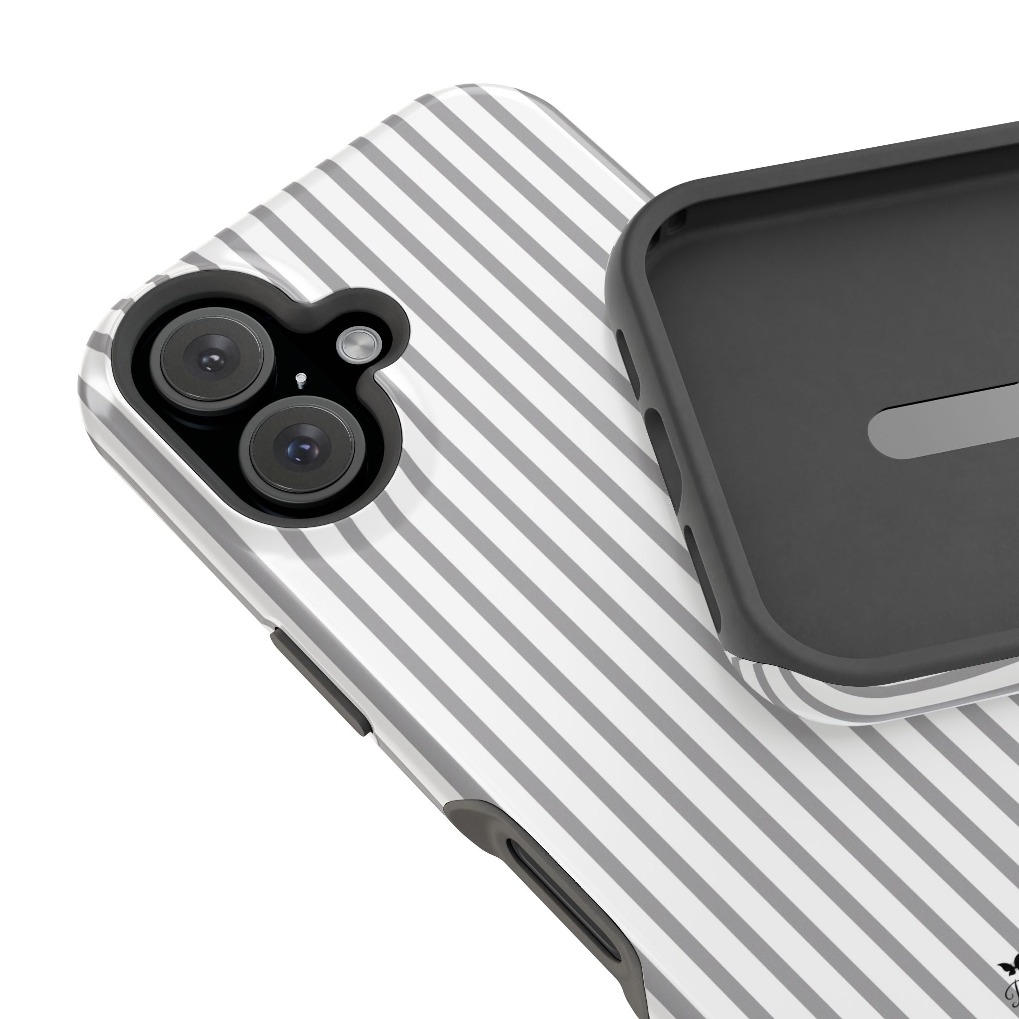 Mono Stripe Magnetic iPhone Case