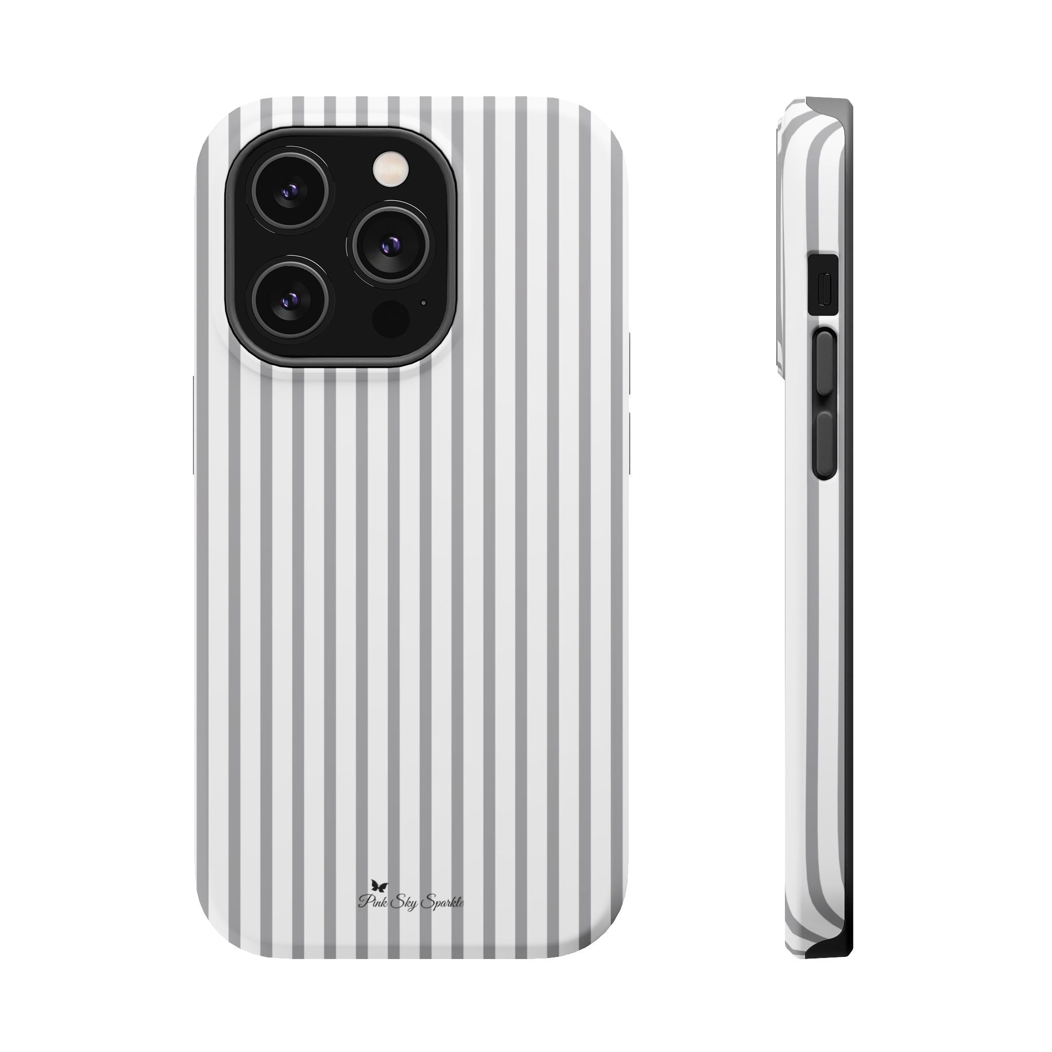 Mono Stripe Magnetic iPhone Case