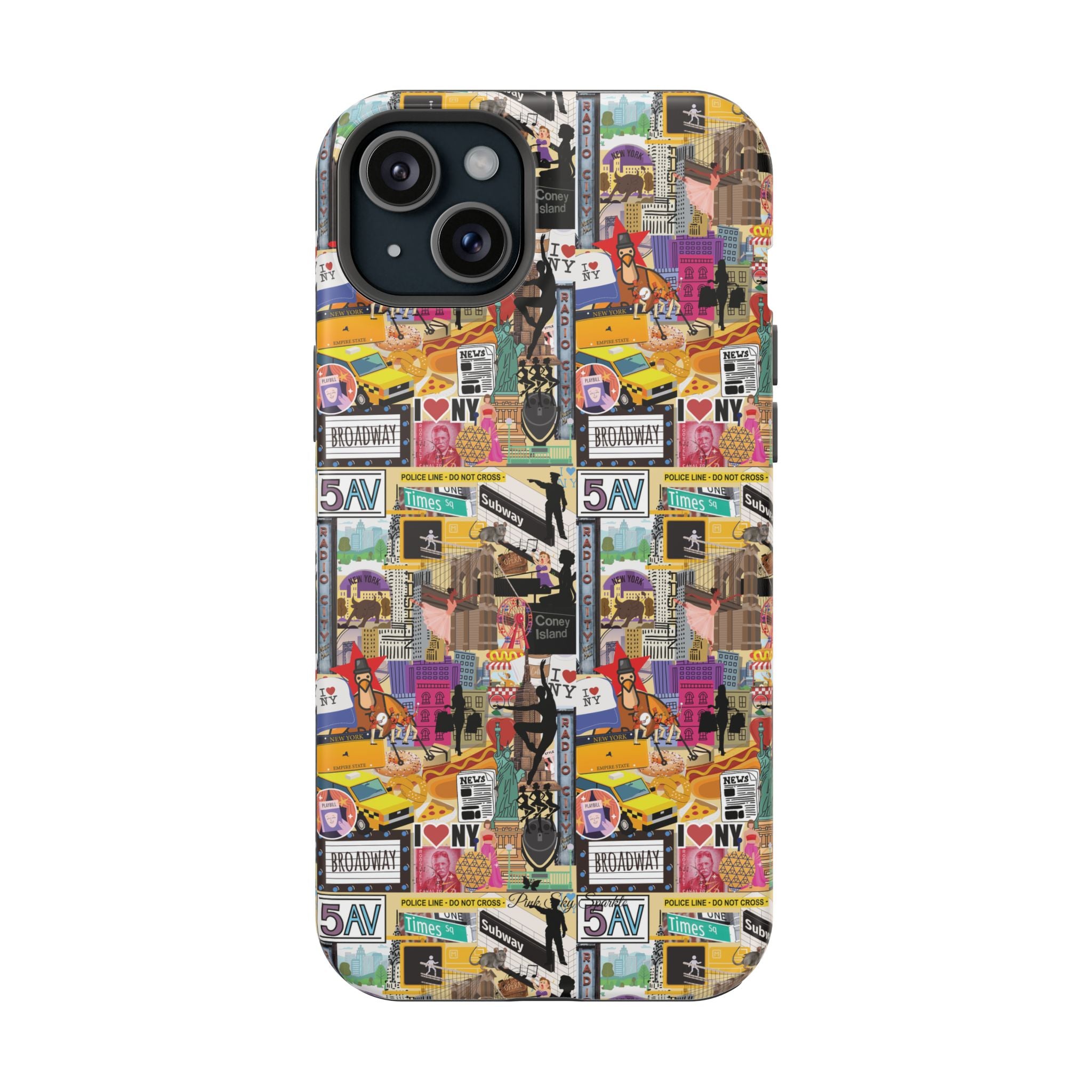 Vibrant New York New York Magnetic iPhone Case