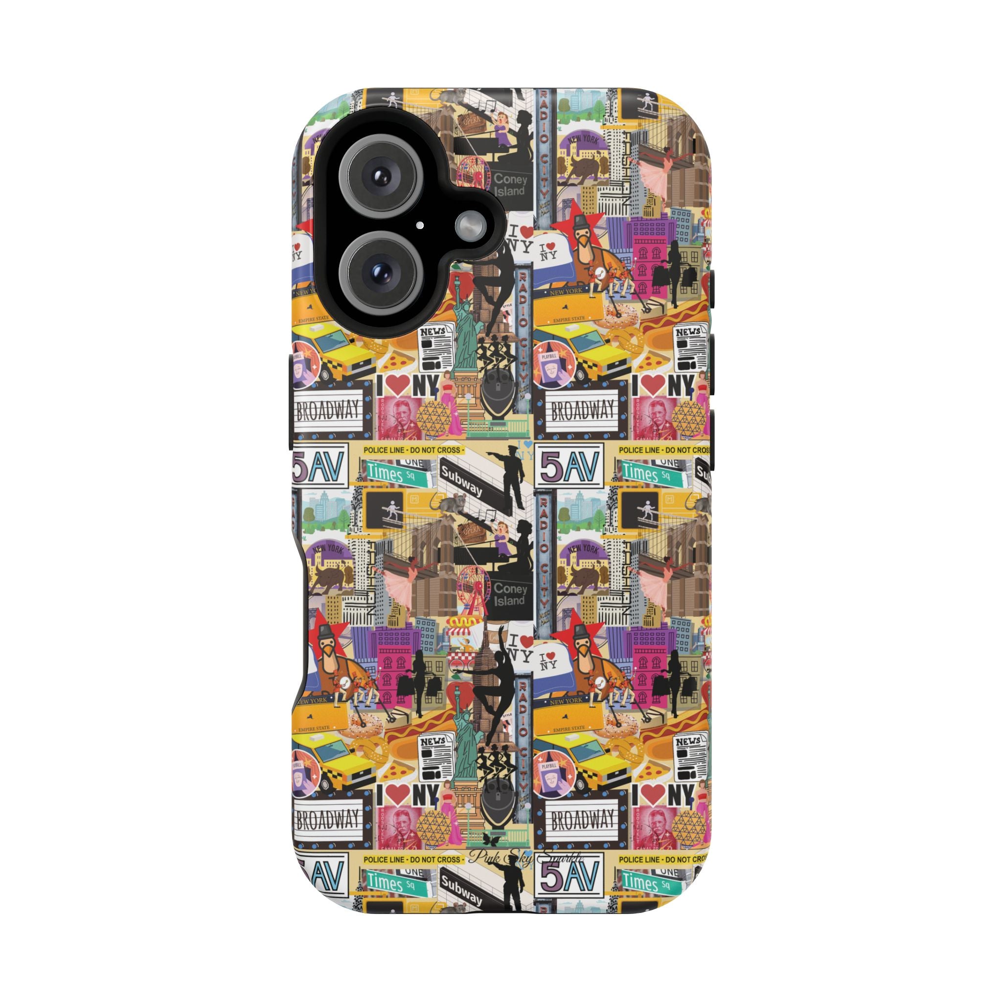 Vibrant New York New York Magnetic iPhone Case