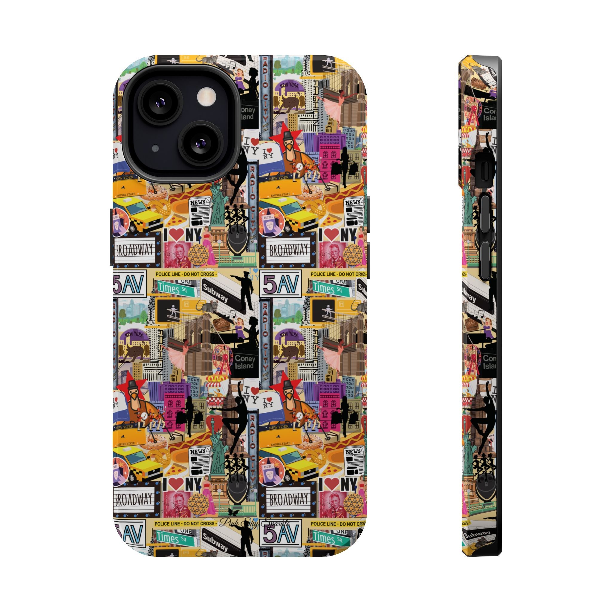 Vibrant New York New York Magnetic iPhone Case