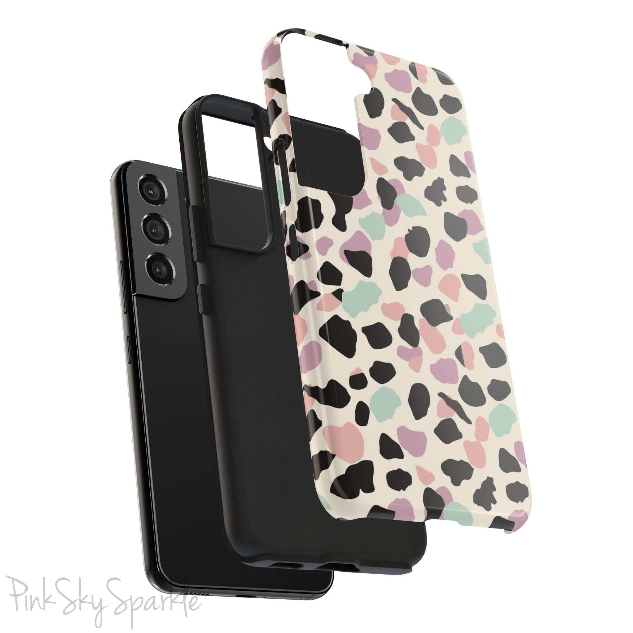 Pastel Cheetah Print Samsung Galaxy Phone Case