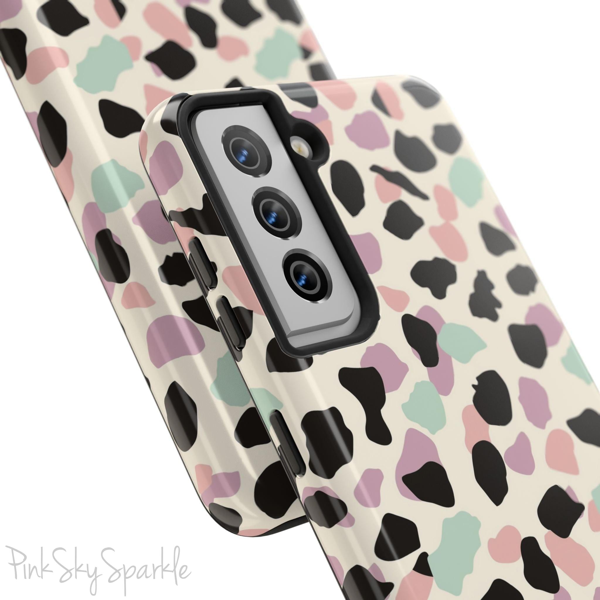 Pastel Cheetah Print Samsung Galaxy Phone Case