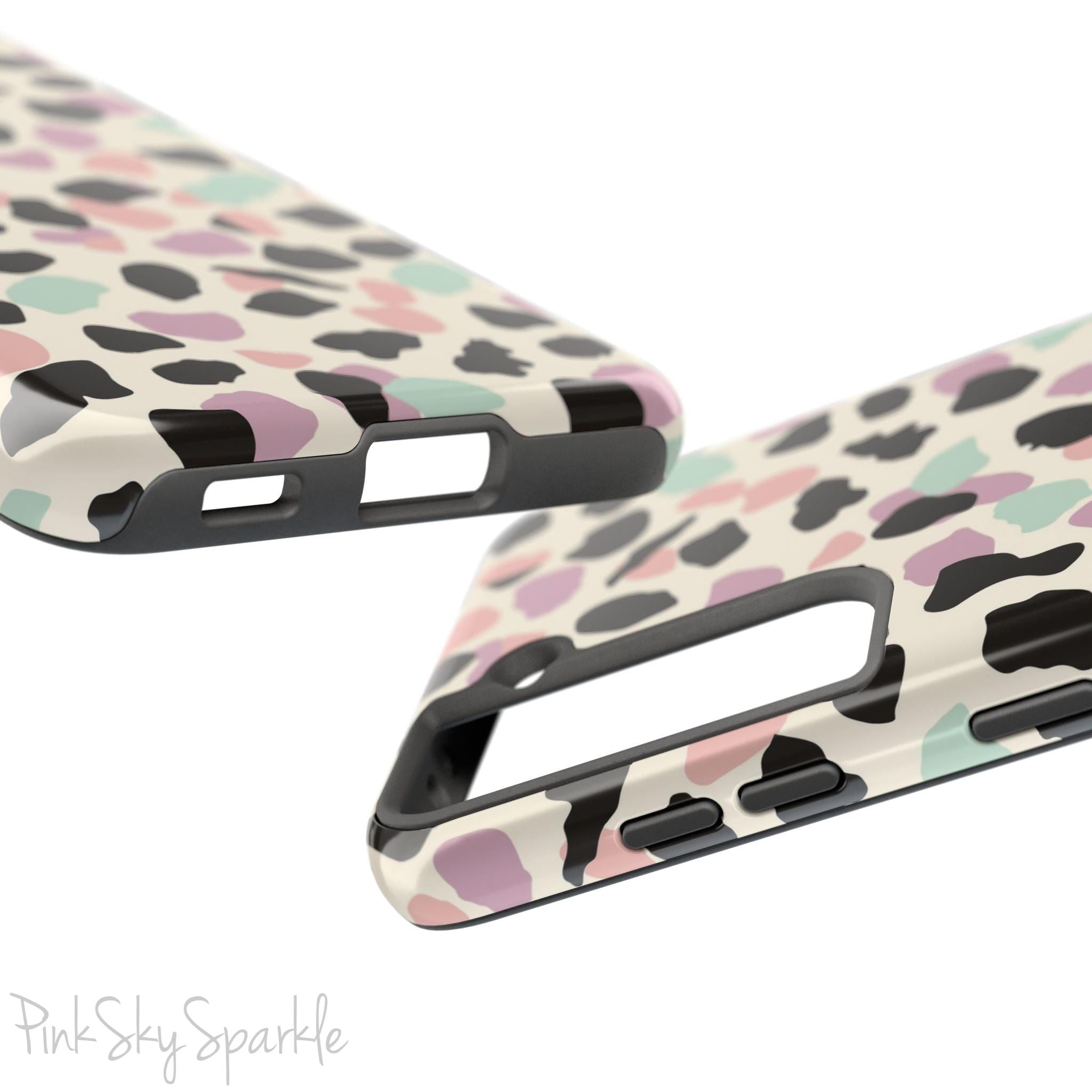 Pastel Cheetah Print Samsung Galaxy Phone Case