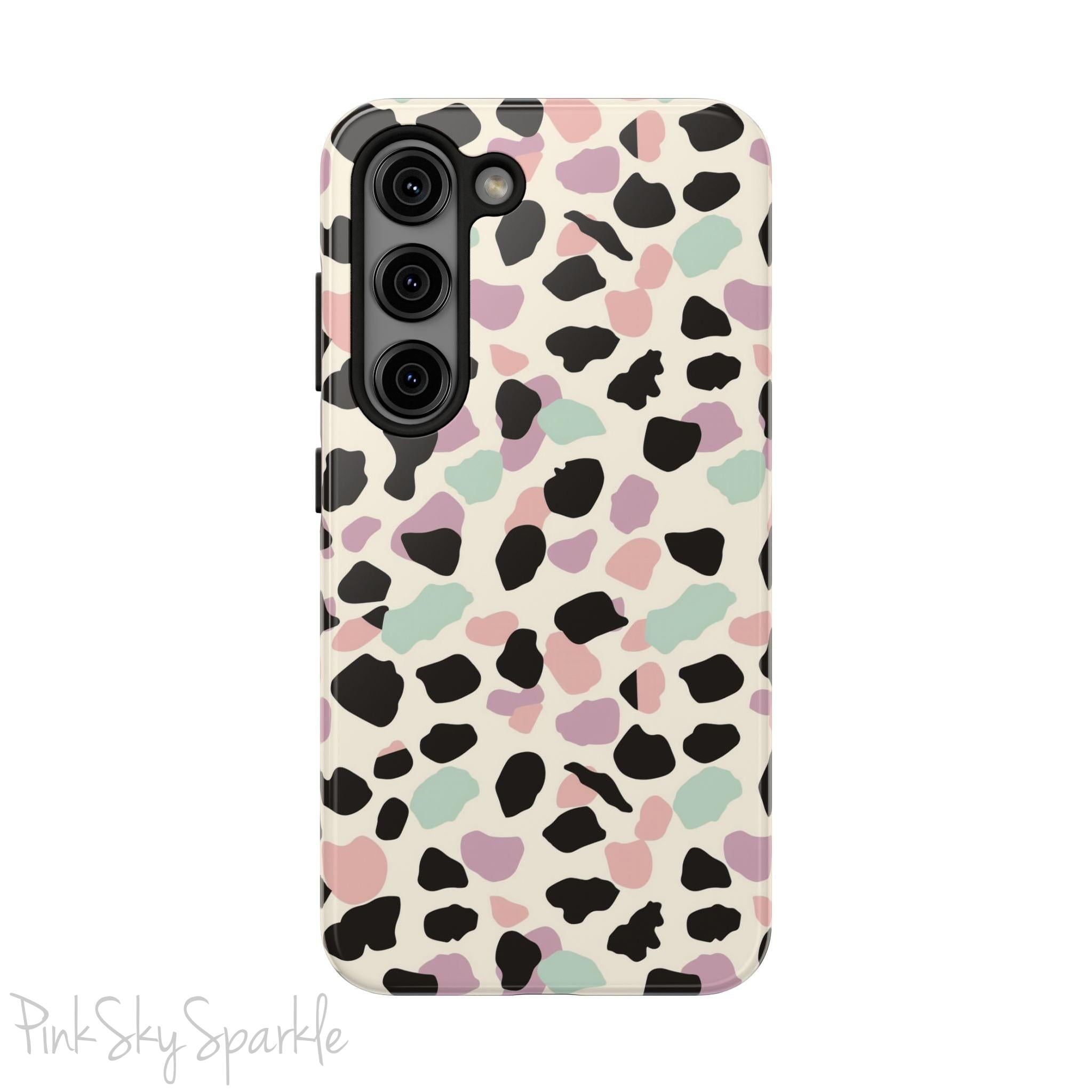 Pastel Cheetah Print Samsung Galaxy Phone Case