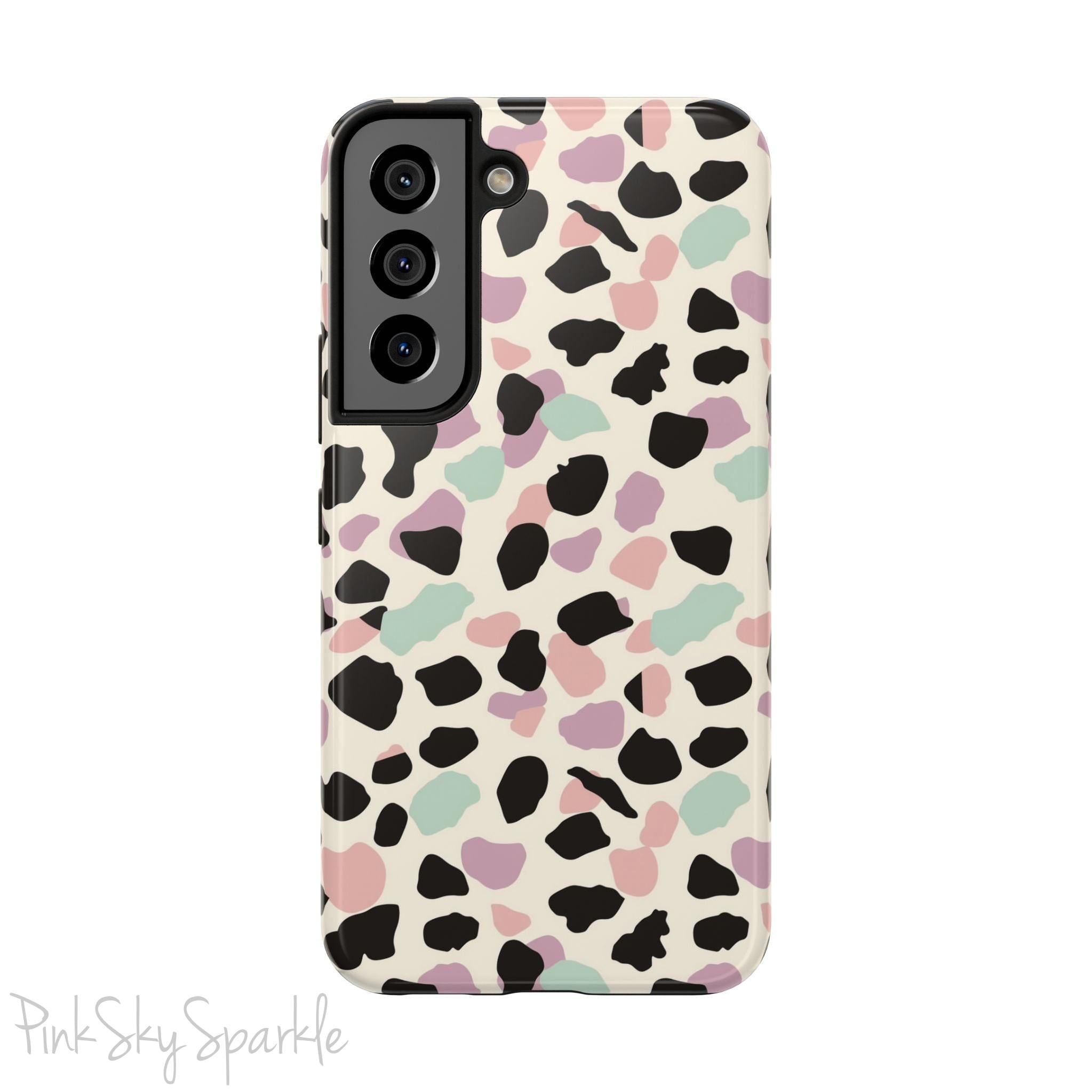 Pastel Cheetah Print Samsung Galaxy Phone Case