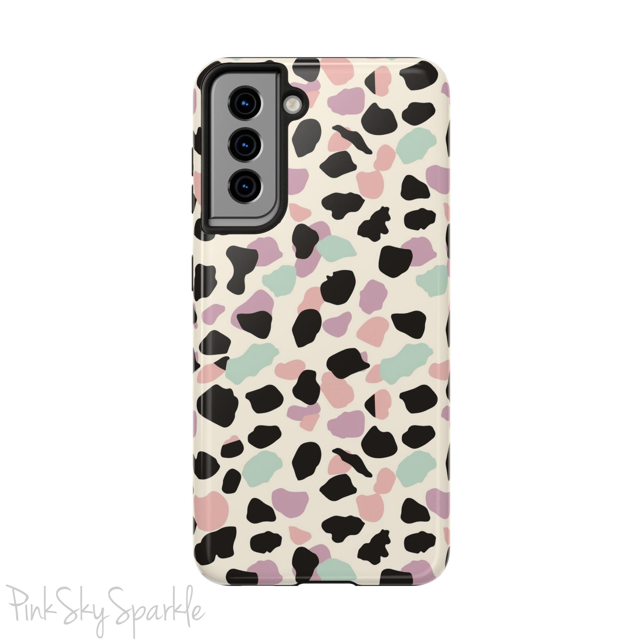 Pastel Cheetah Print Samsung Galaxy Phone Case