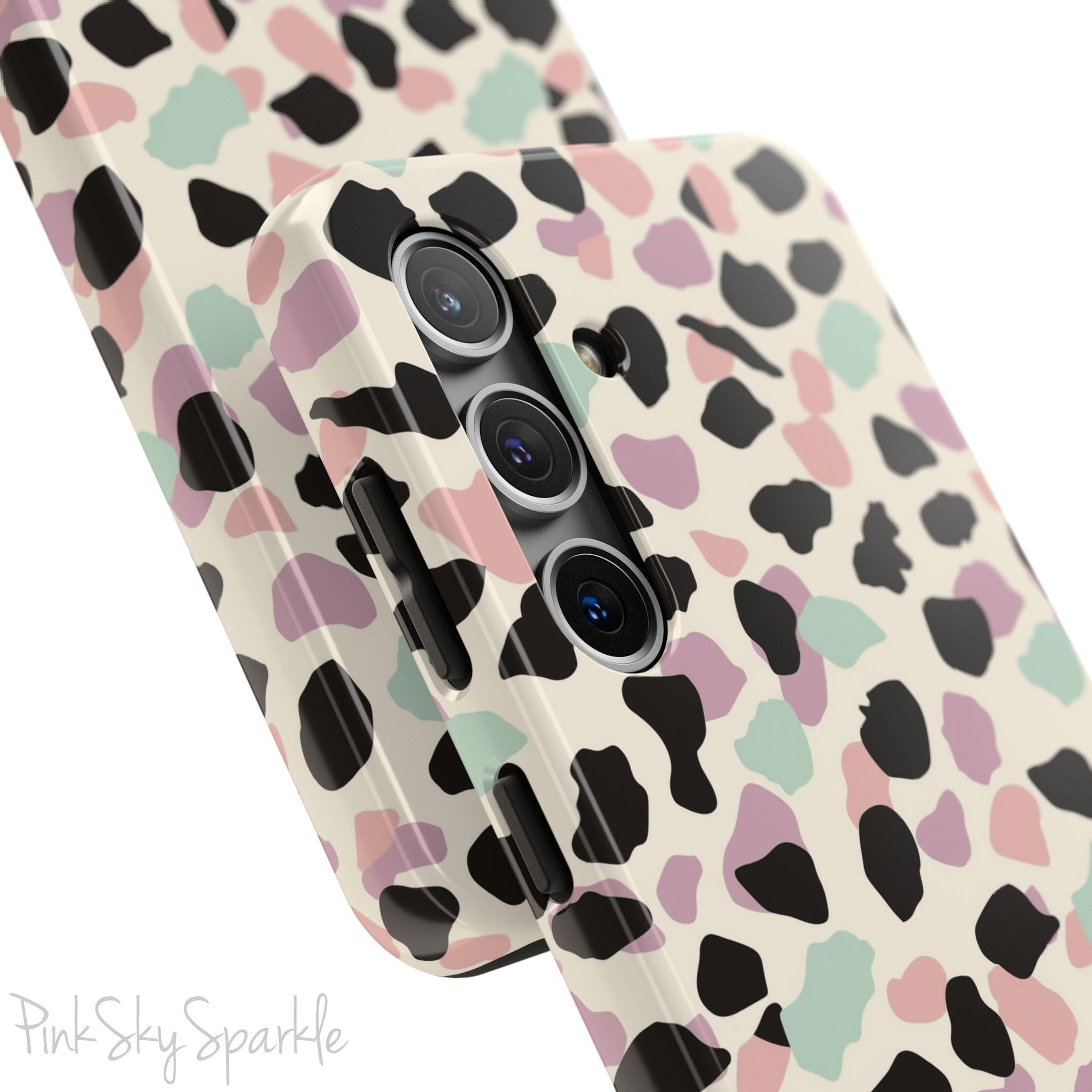 Pastel Cheetah Print Samsung Galaxy Phone Case