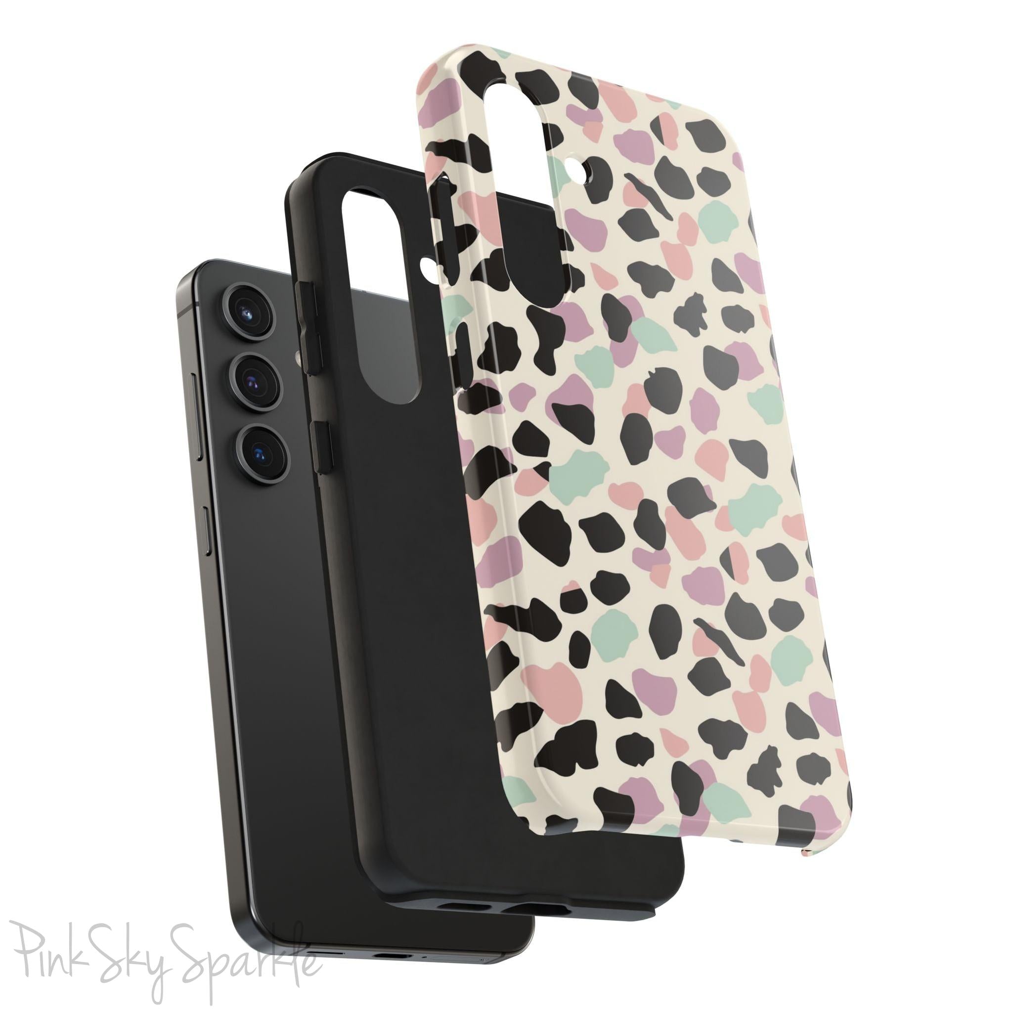 Pastel Cheetah Print Samsung Galaxy Phone Case