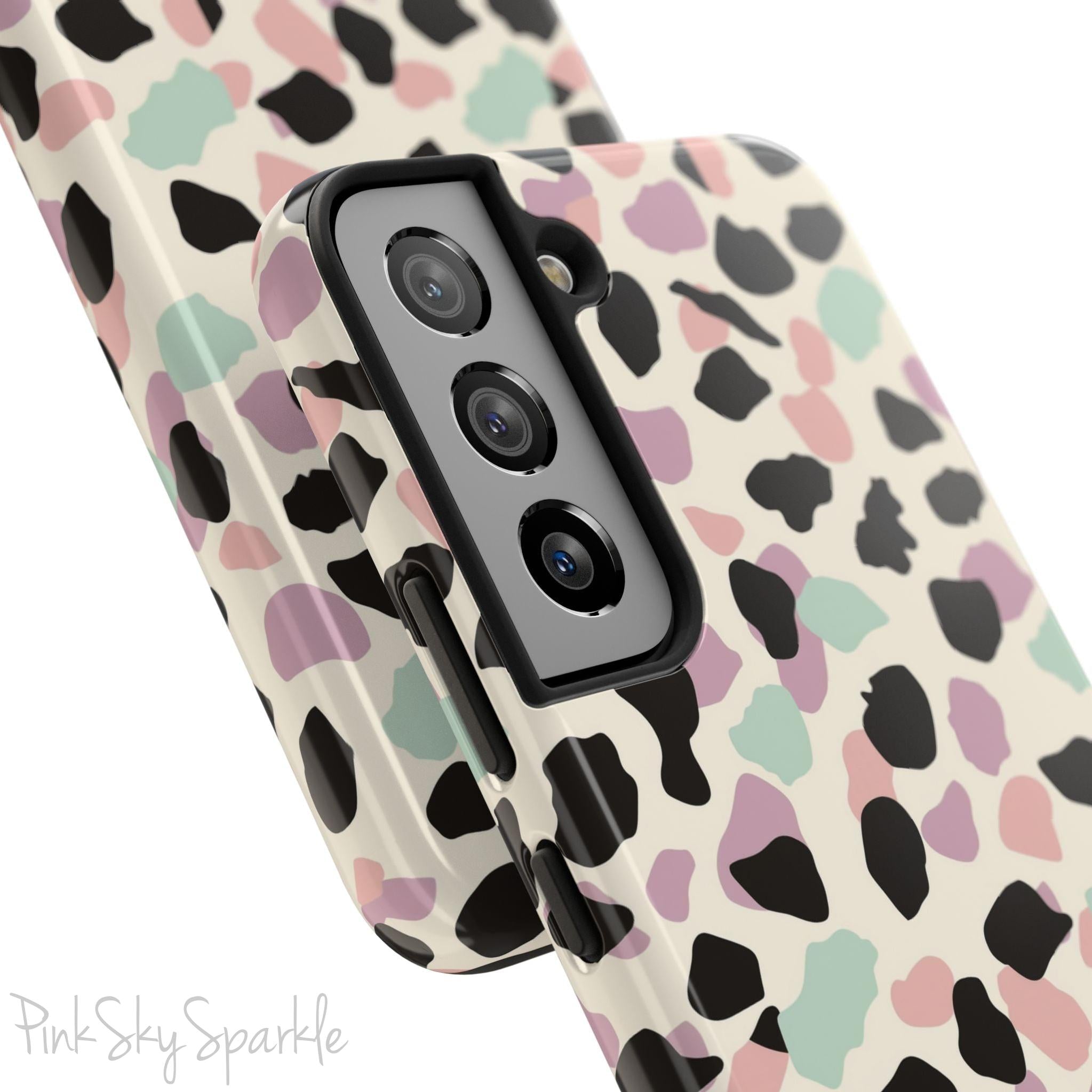 Pastel Cheetah Print Samsung Galaxy Phone Case