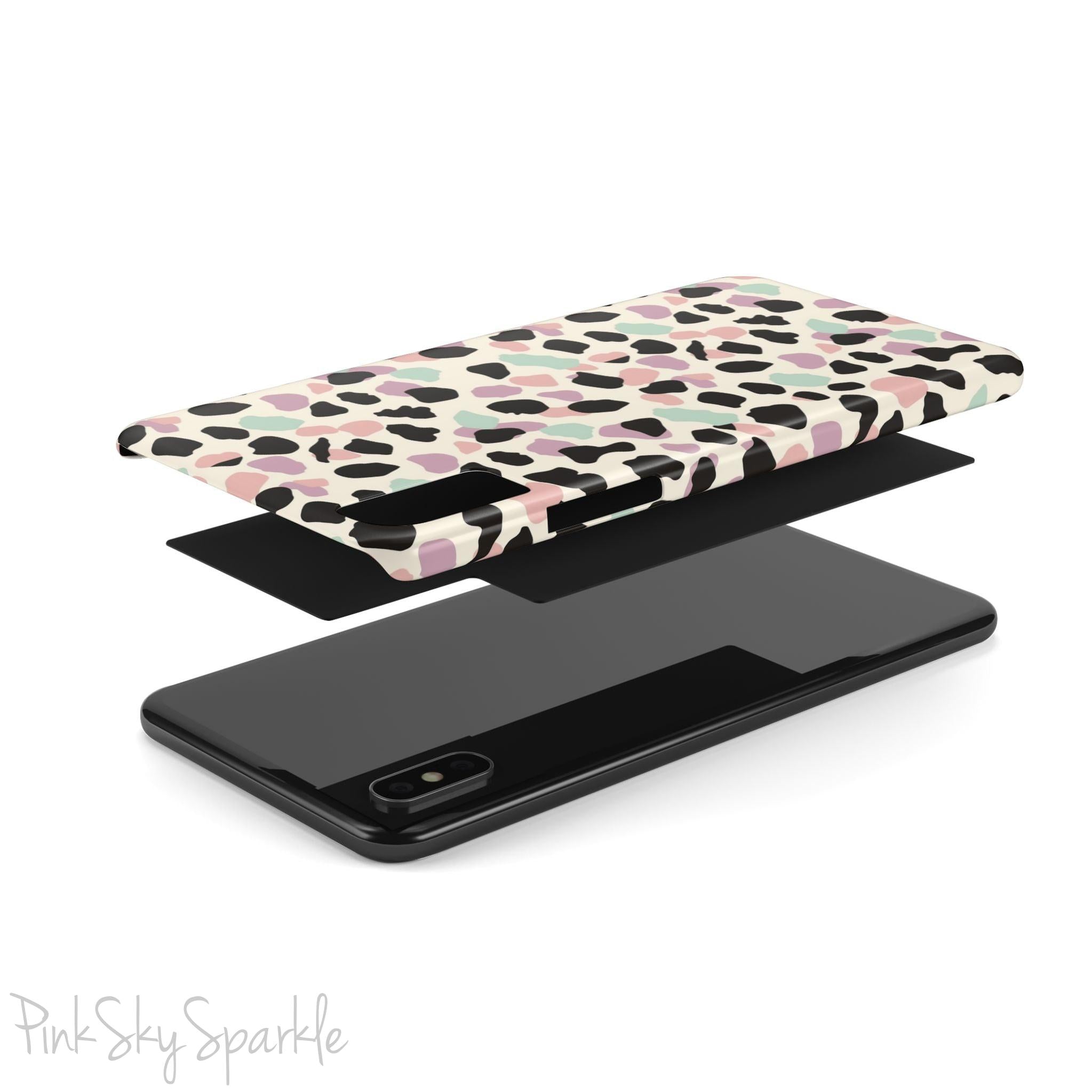 Pastel Cheetah Print Slim iPhone Case