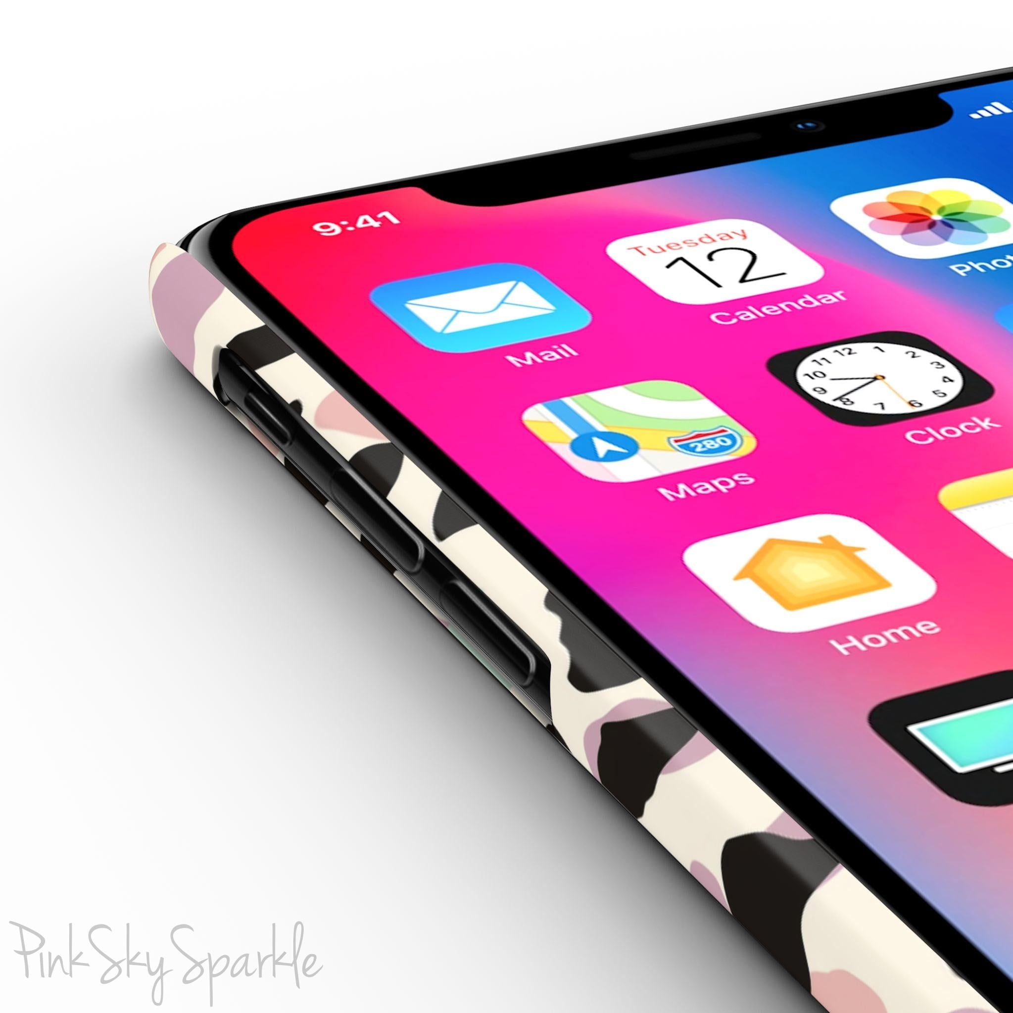 Pastel Cheetah Print Slim iPhone Case