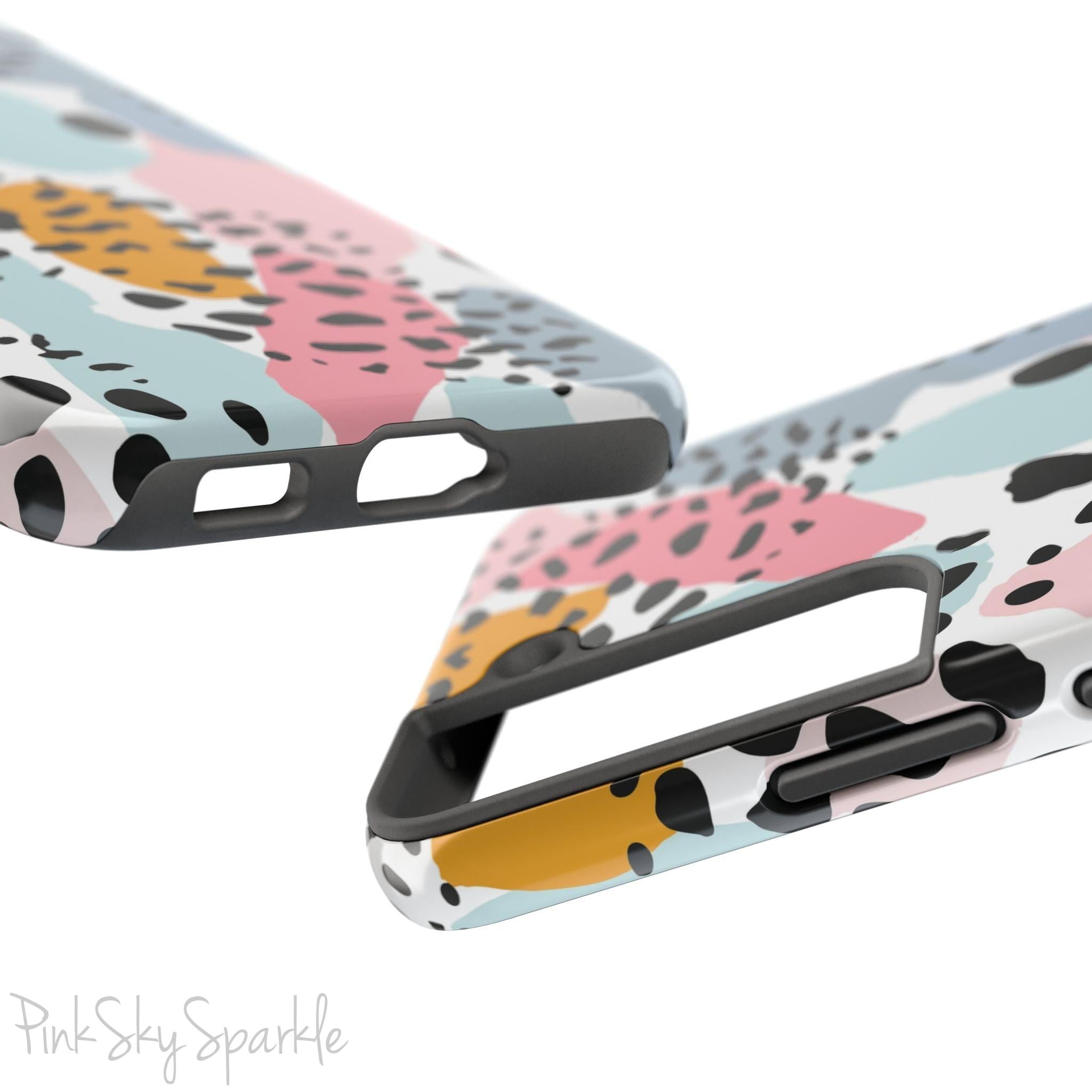 Pastel Leopard Print Samsung Galaxy Phone Case