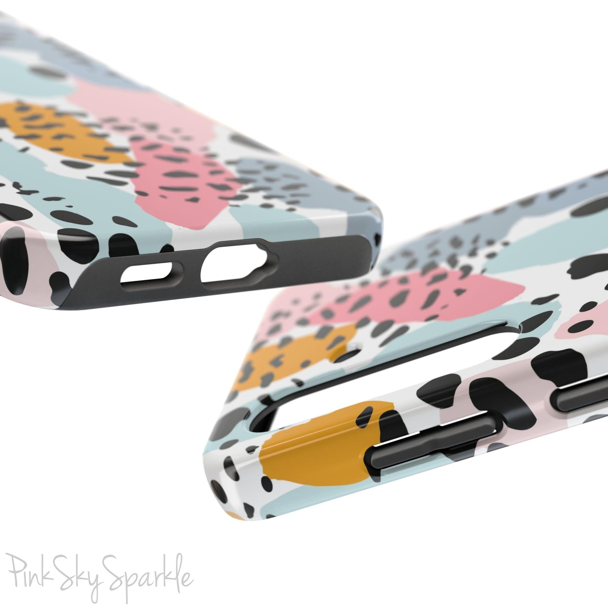 Pastel Leopard Print Samsung Galaxy Phone Case