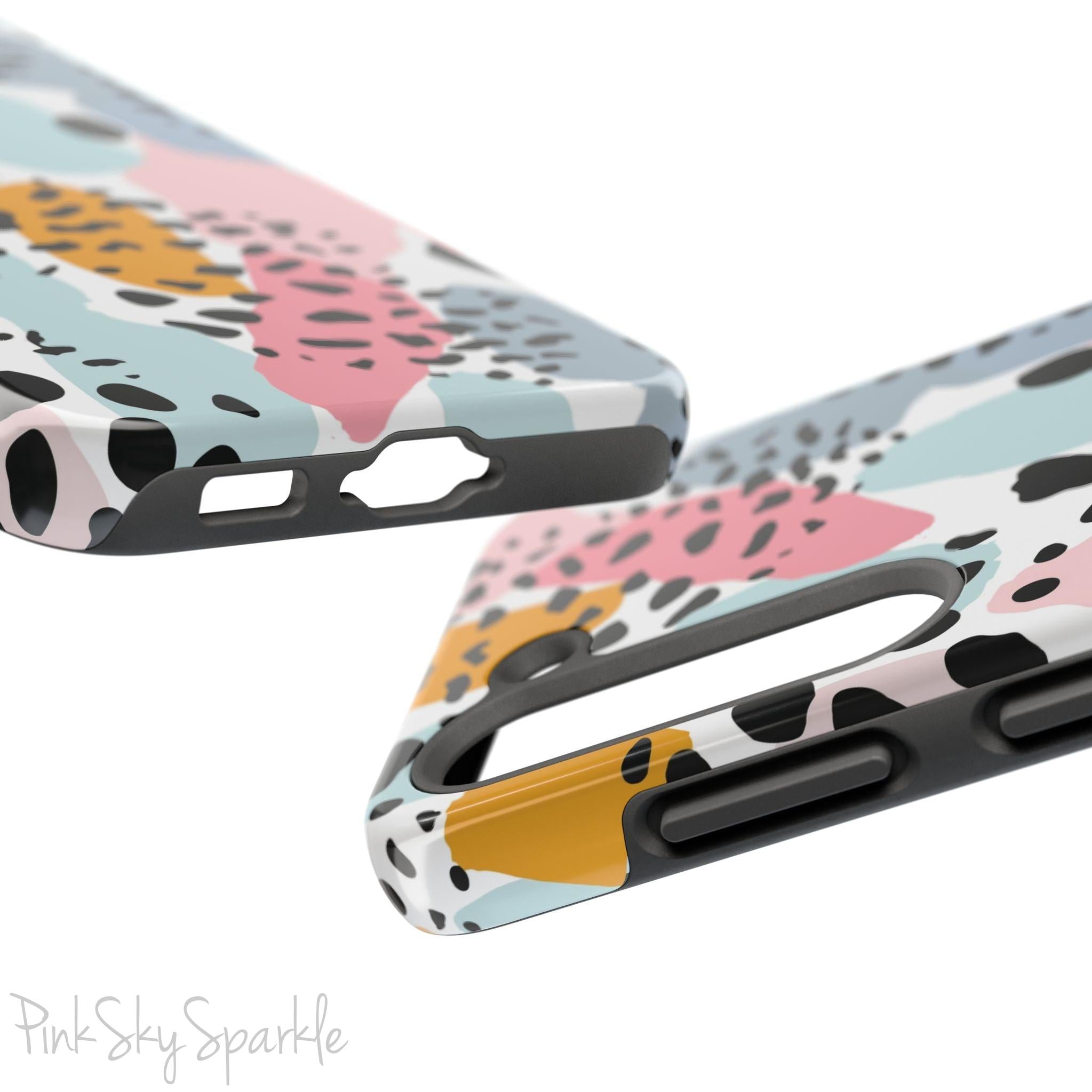 Pastel Leopard Print Samsung Galaxy Phone Case