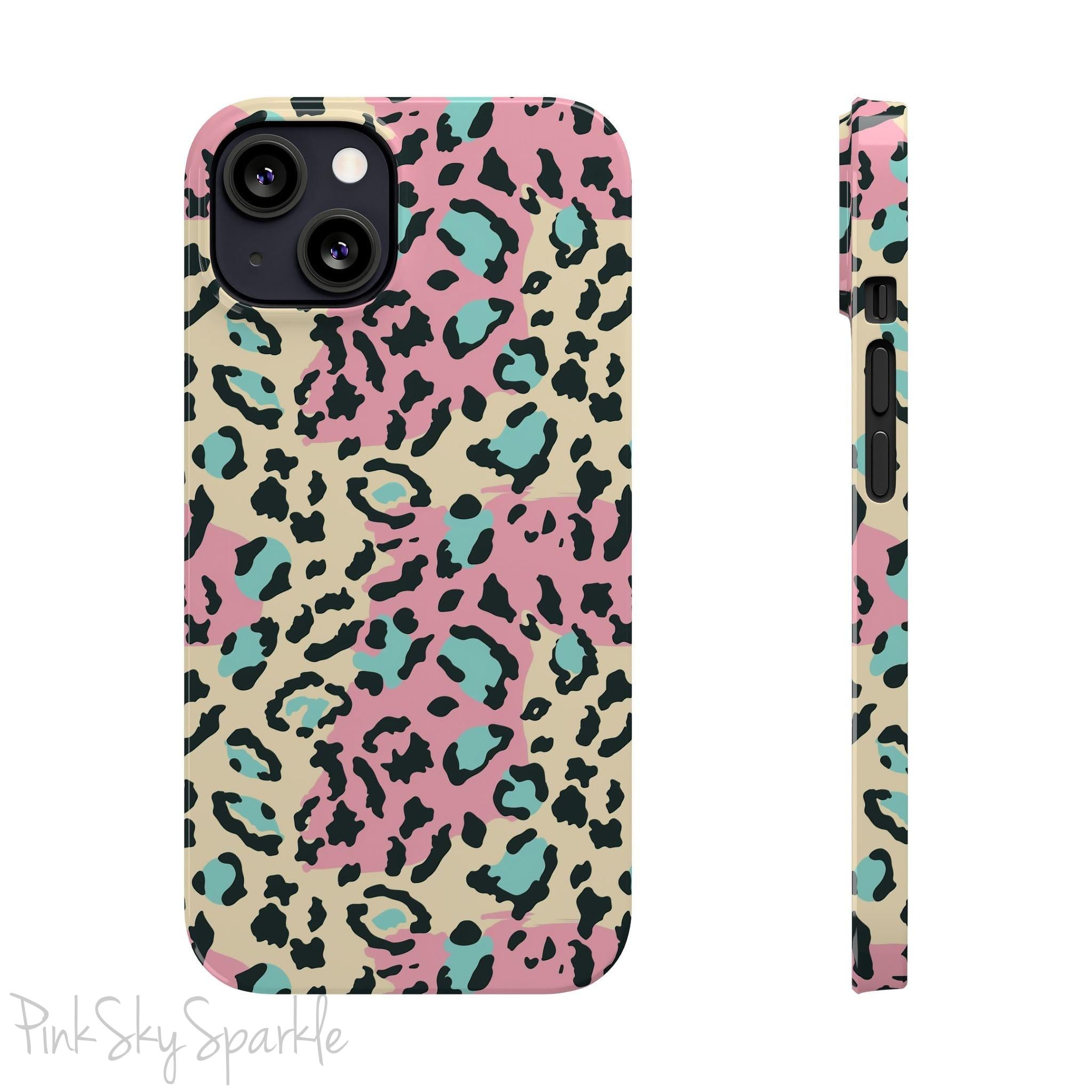 Pastel Prowl Slim iPhone Case