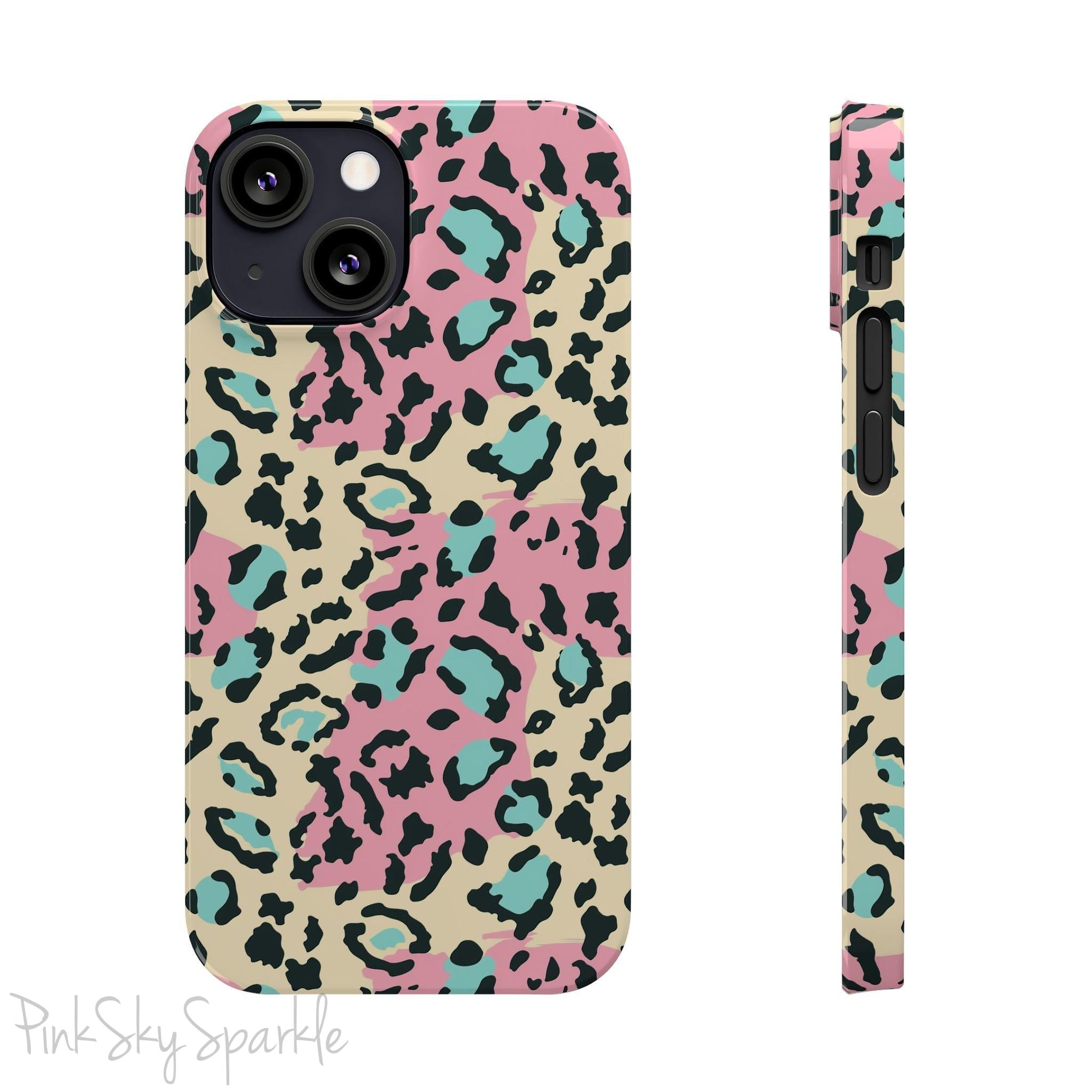 Pastel Prowl Slim iPhone Case