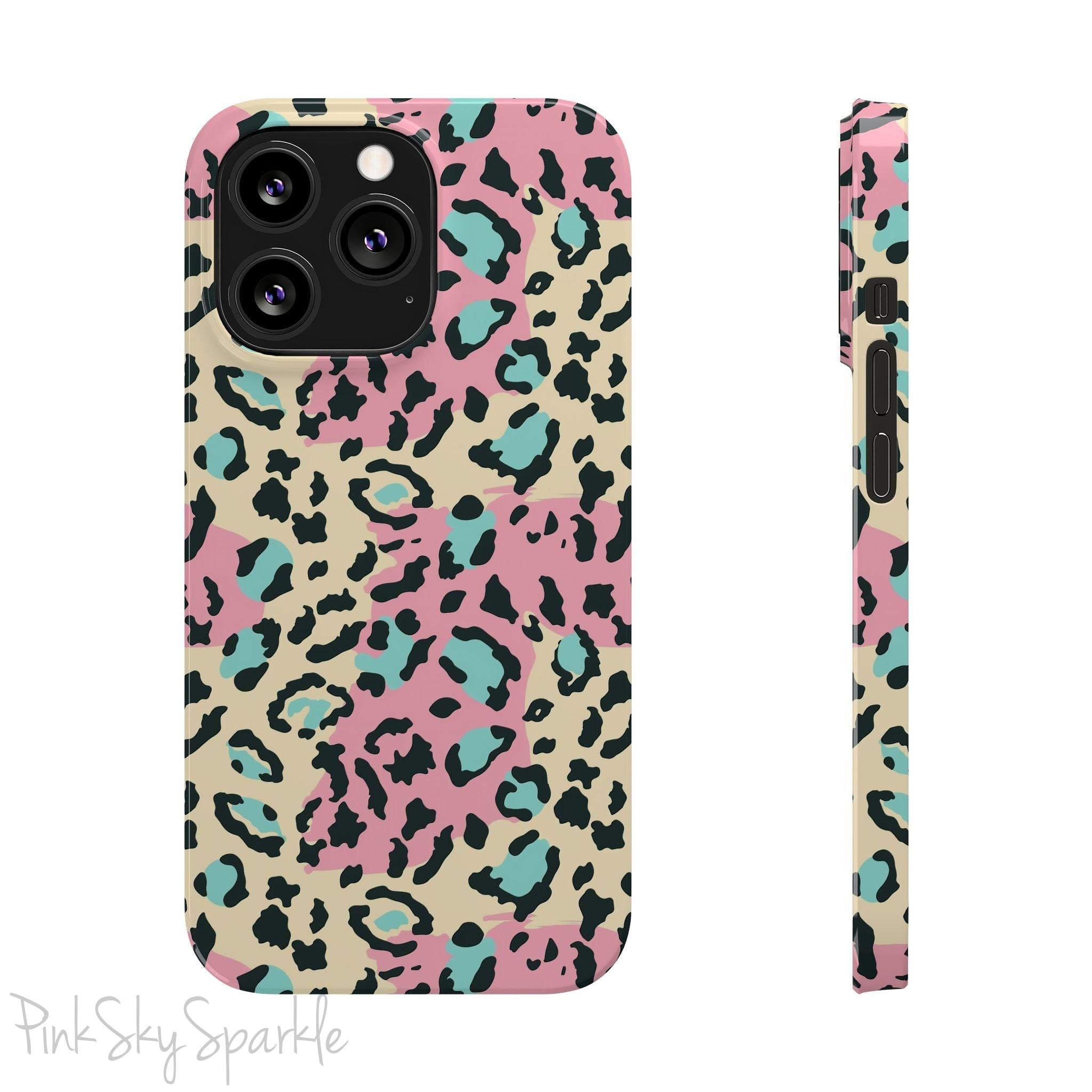 Pastel Prowl Slim iPhone Case