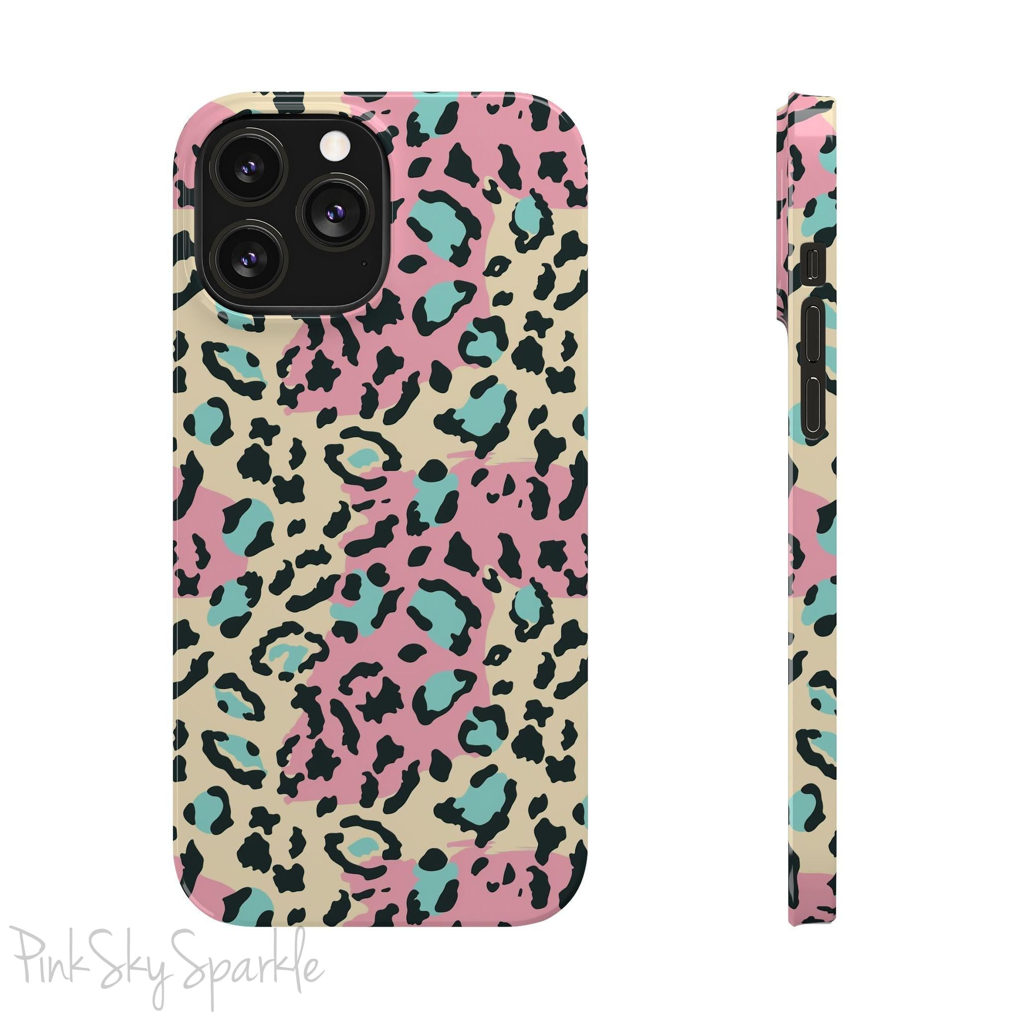 Pastel Prowl Slim iPhone Case