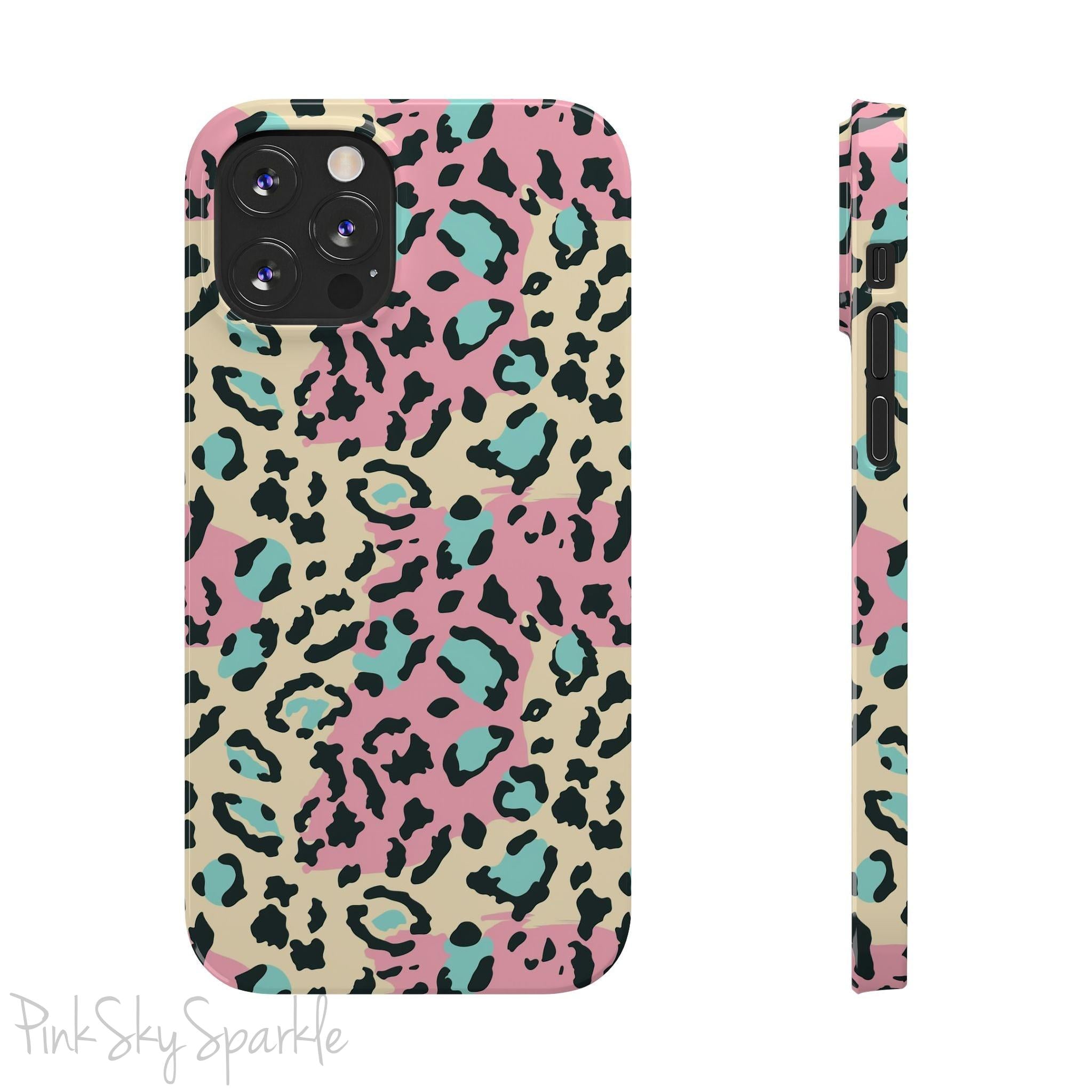 Pastel Prowl Slim iPhone Case