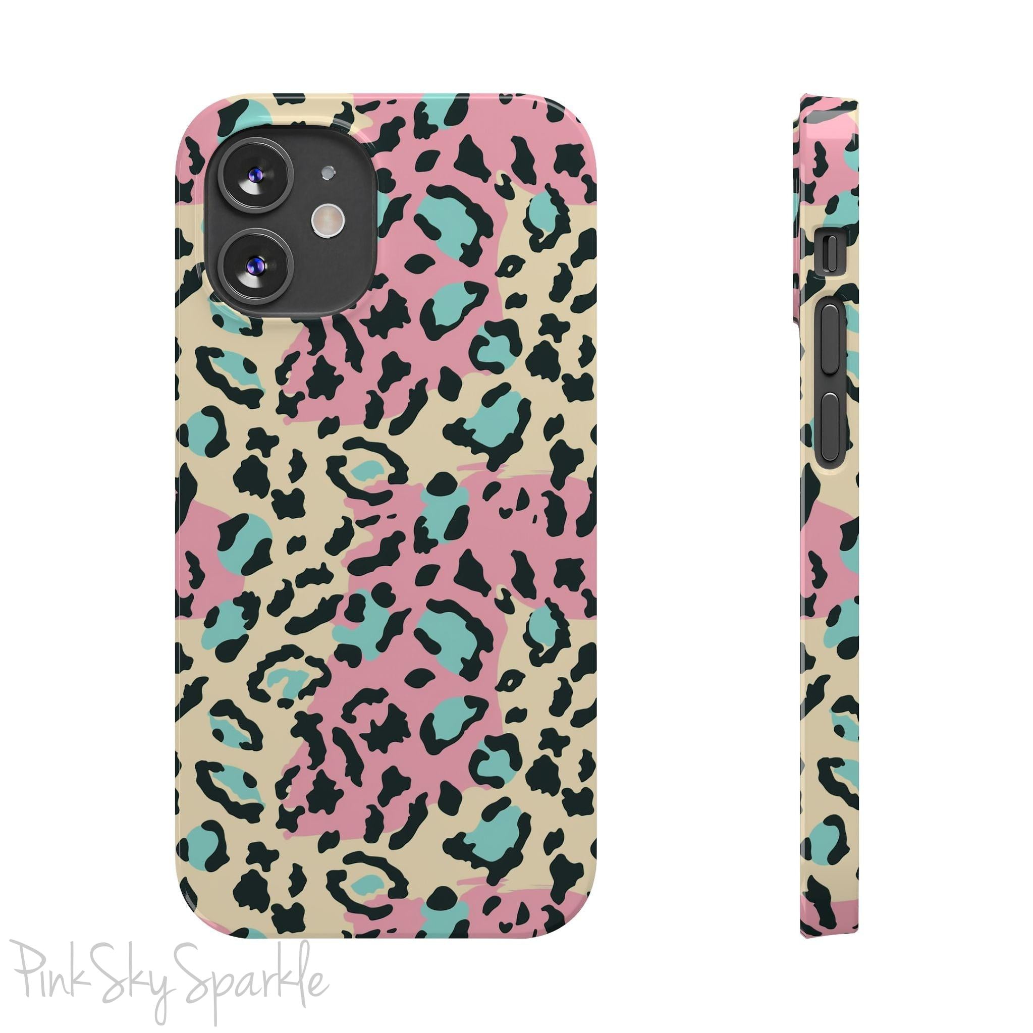 Pastel Prowl Slim iPhone Case