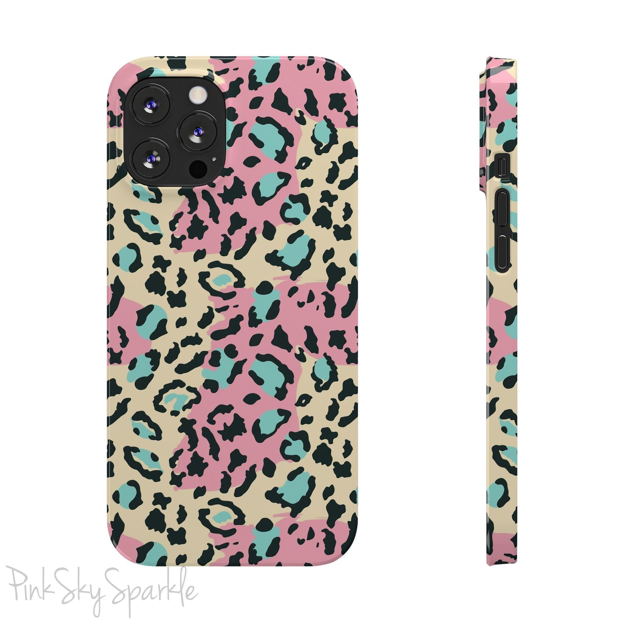 Pastel Prowl Slim iPhone Case