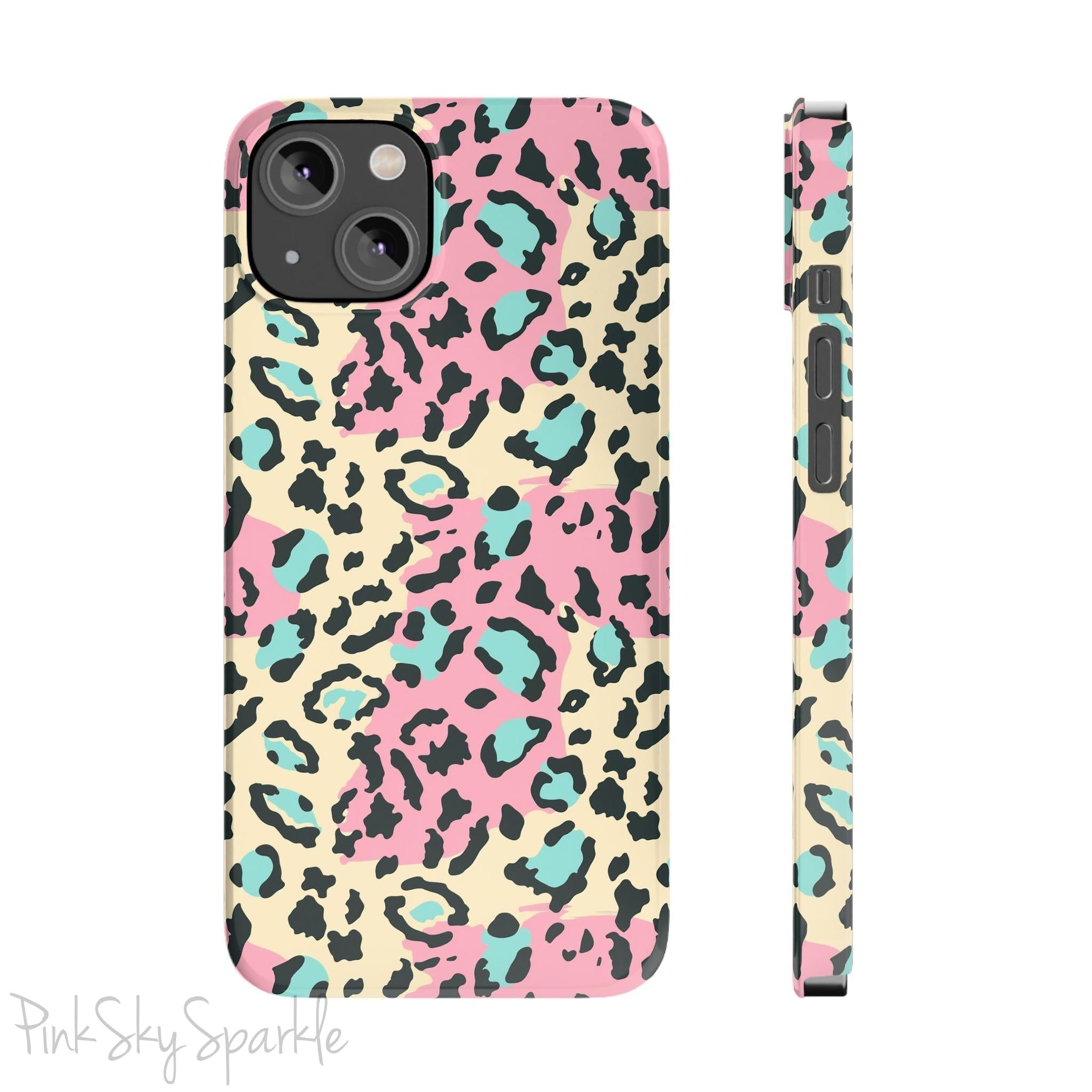 Pastel Prowl Slim iPhone Case