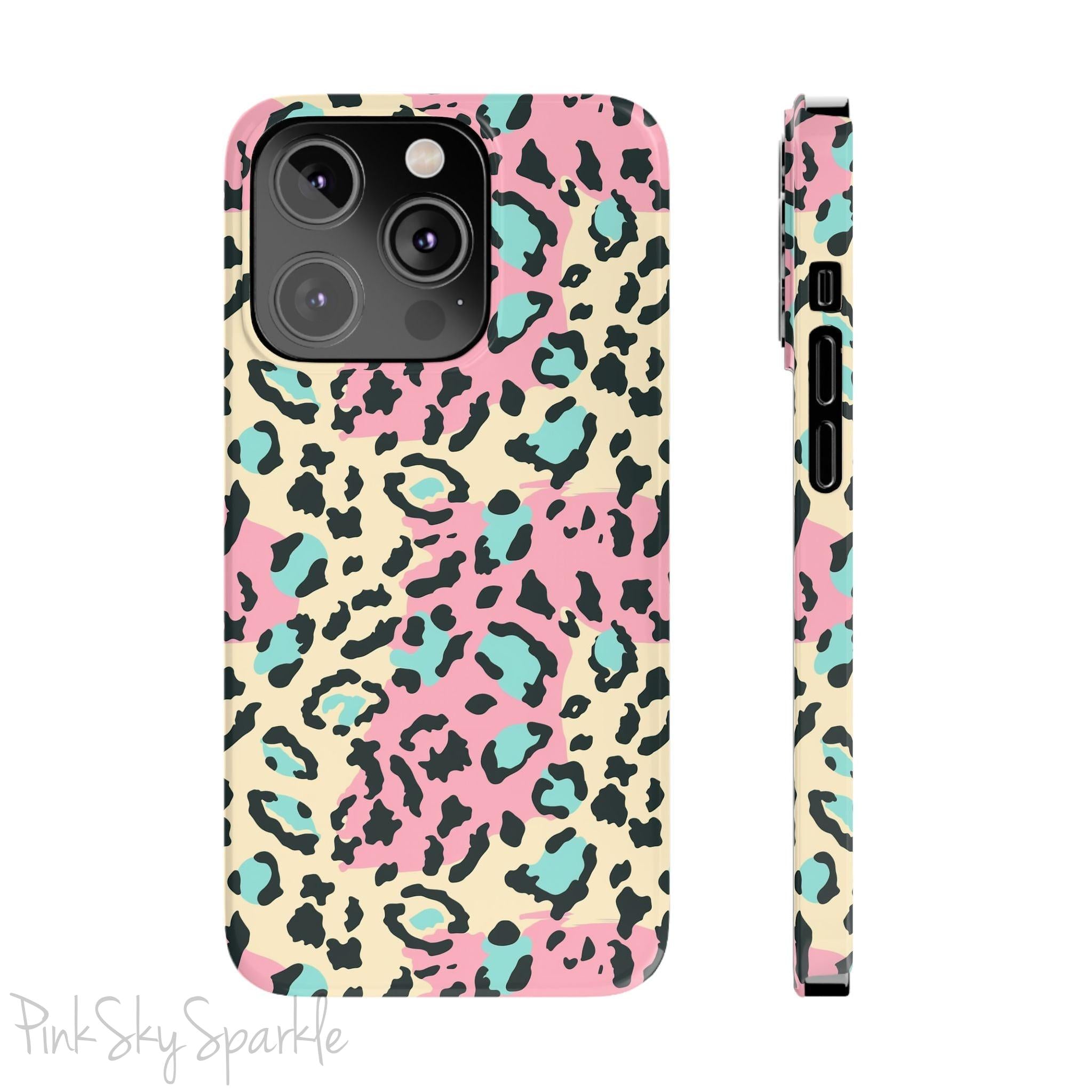 Pastel Prowl Slim iPhone Case