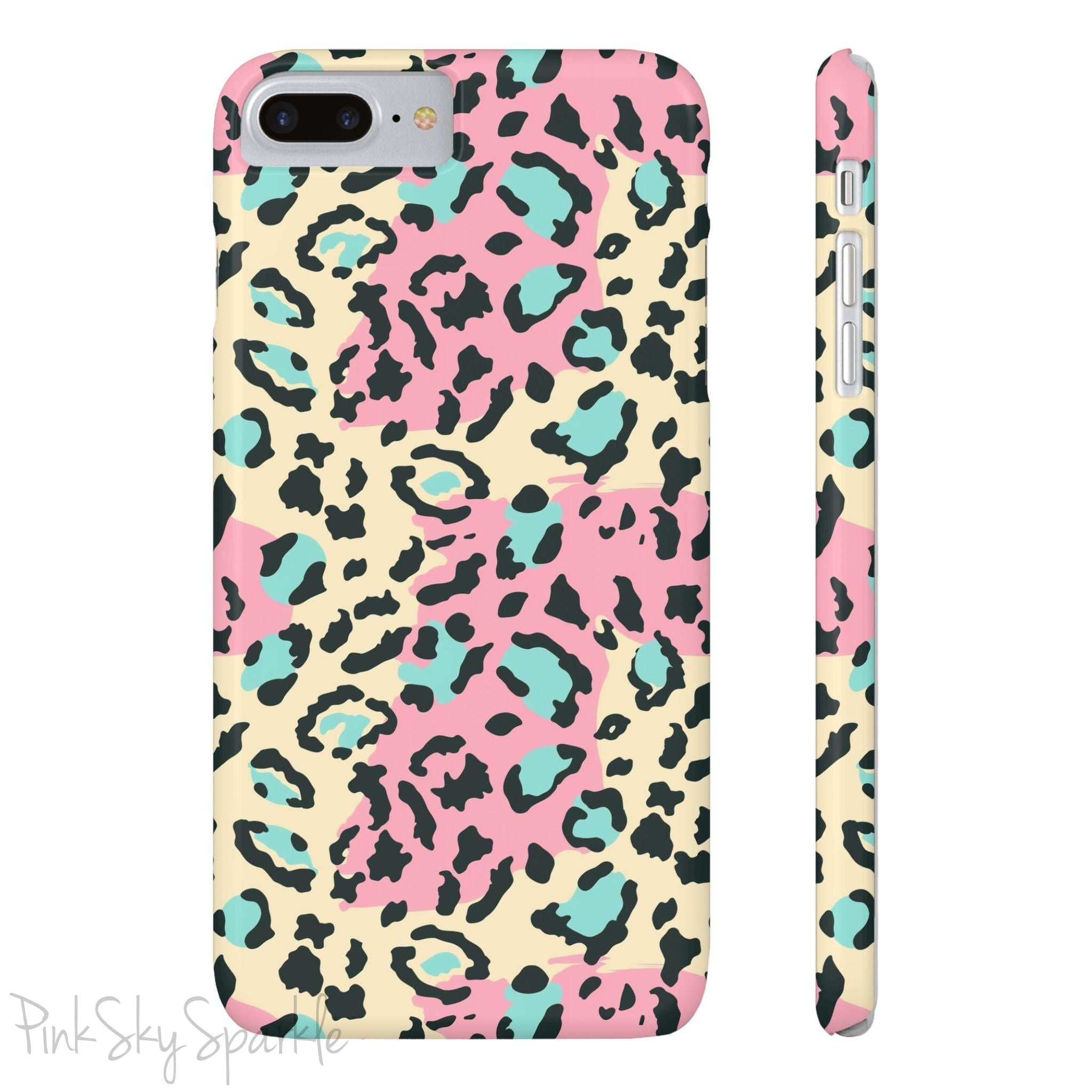 Pastel Prowl Slim iPhone Case
