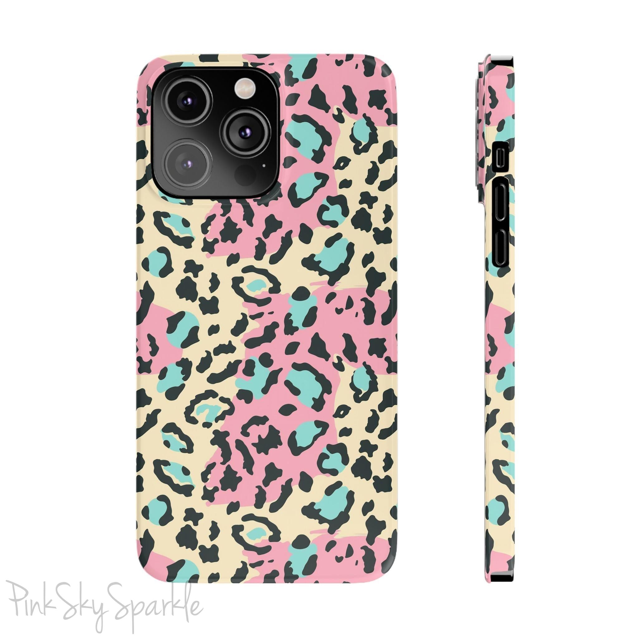 Pastel Prowl Slim iPhone Case