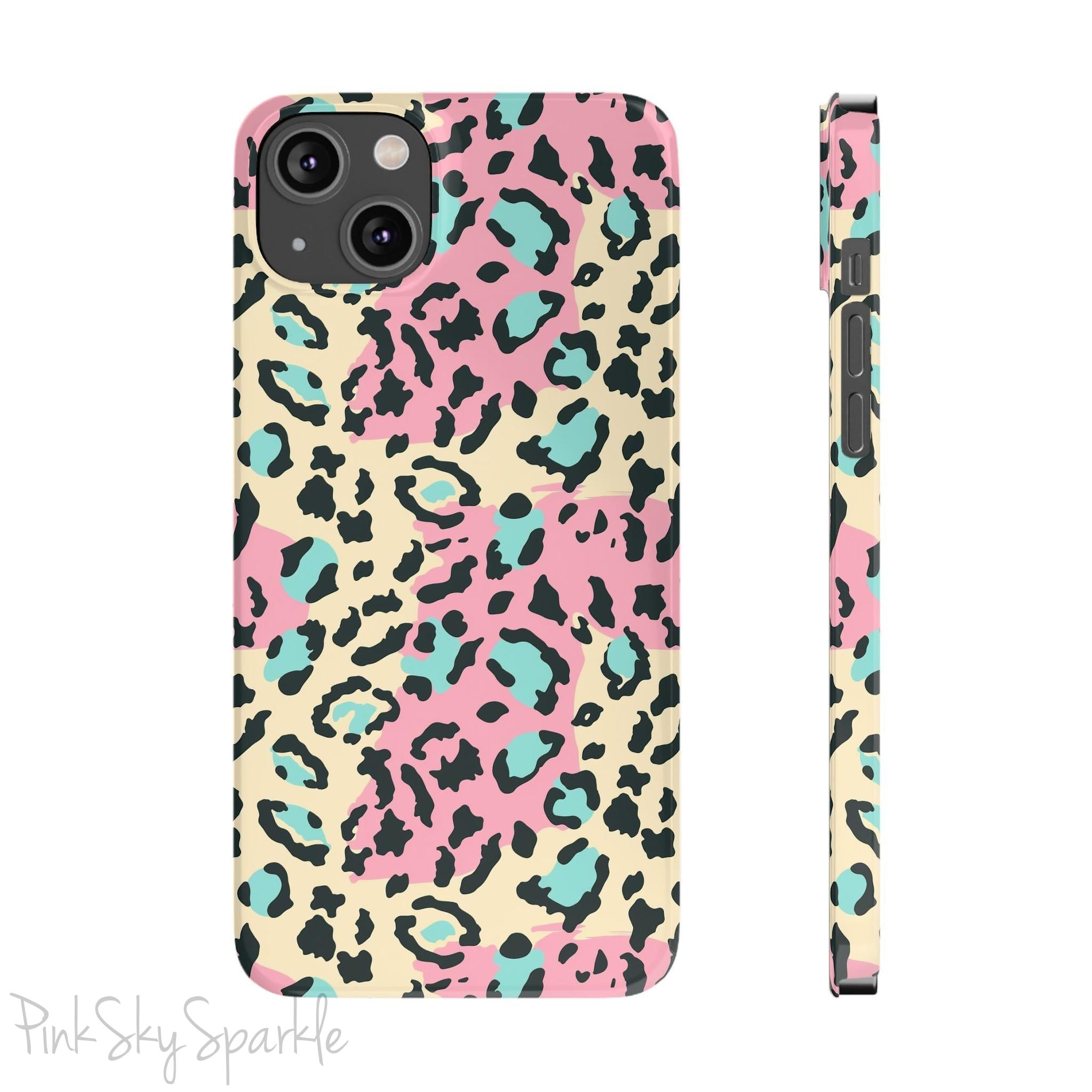 Pastel Prowl Slim iPhone Case