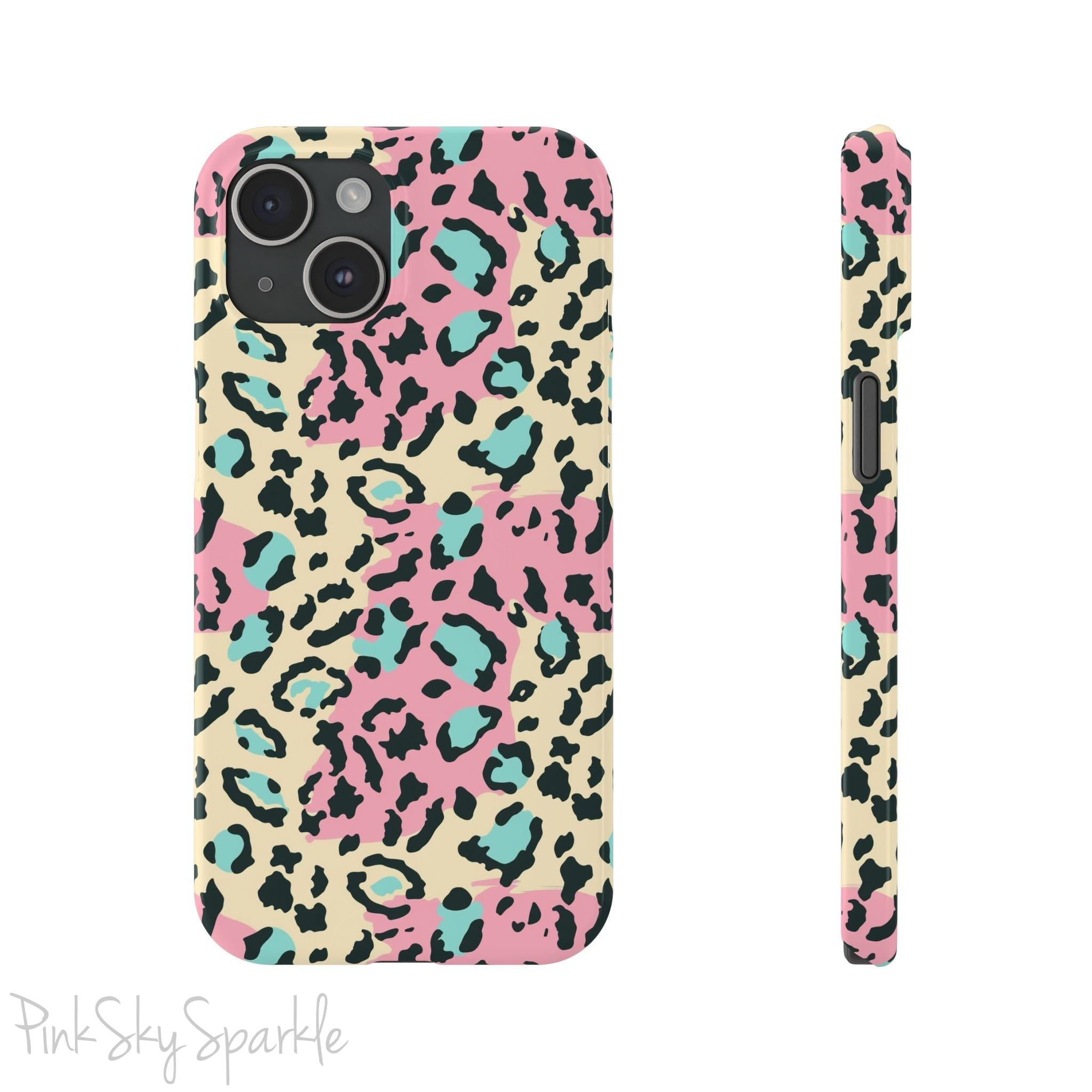 Pastel Prowl Slim iPhone Case