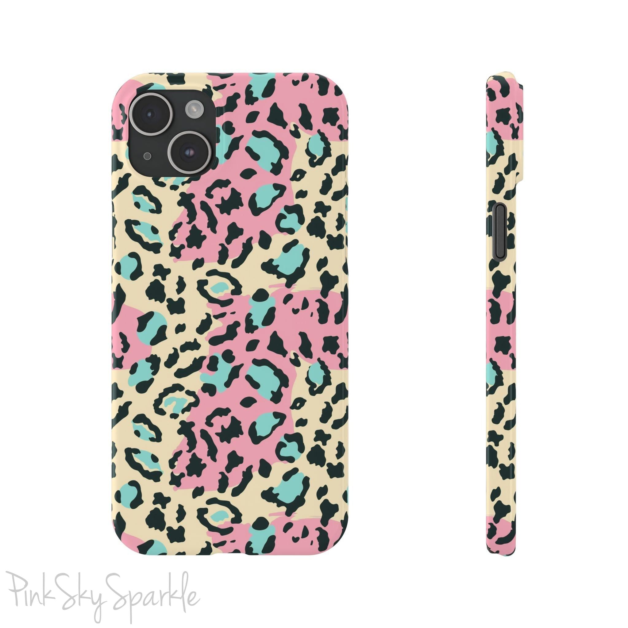 Pastel Prowl Slim iPhone Case