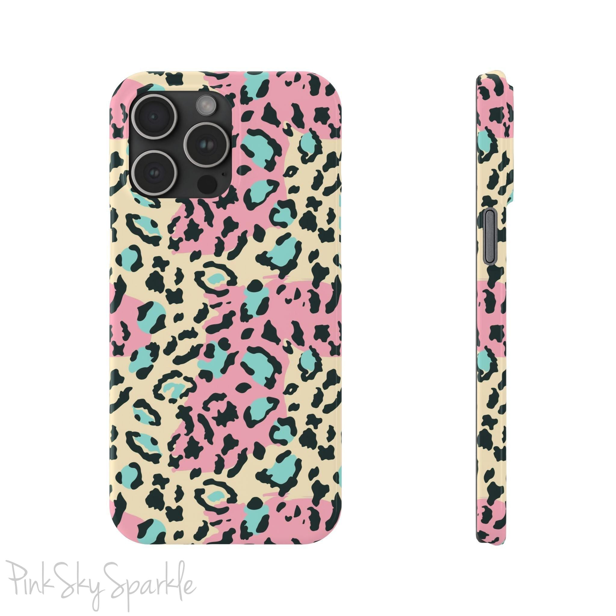 Pastel Prowl Slim iPhone Case