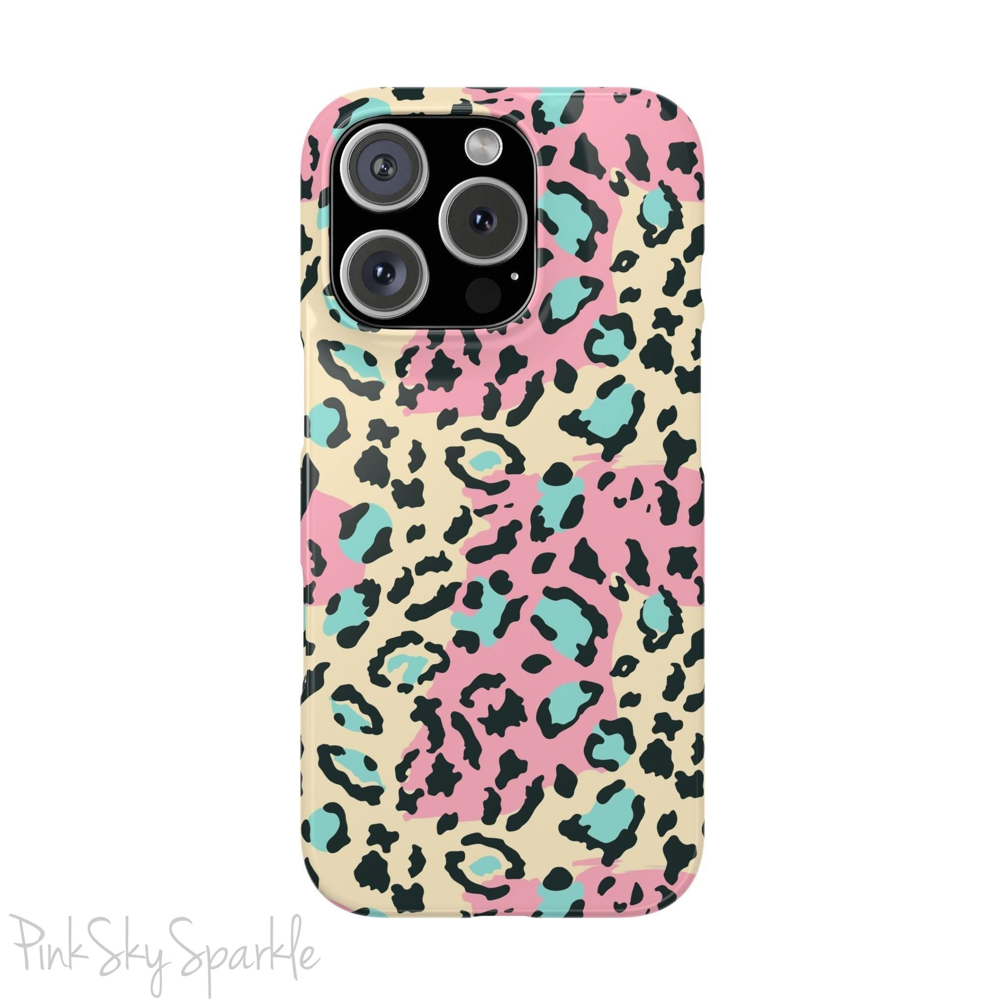 Pastel Prowl Slim iPhone Case