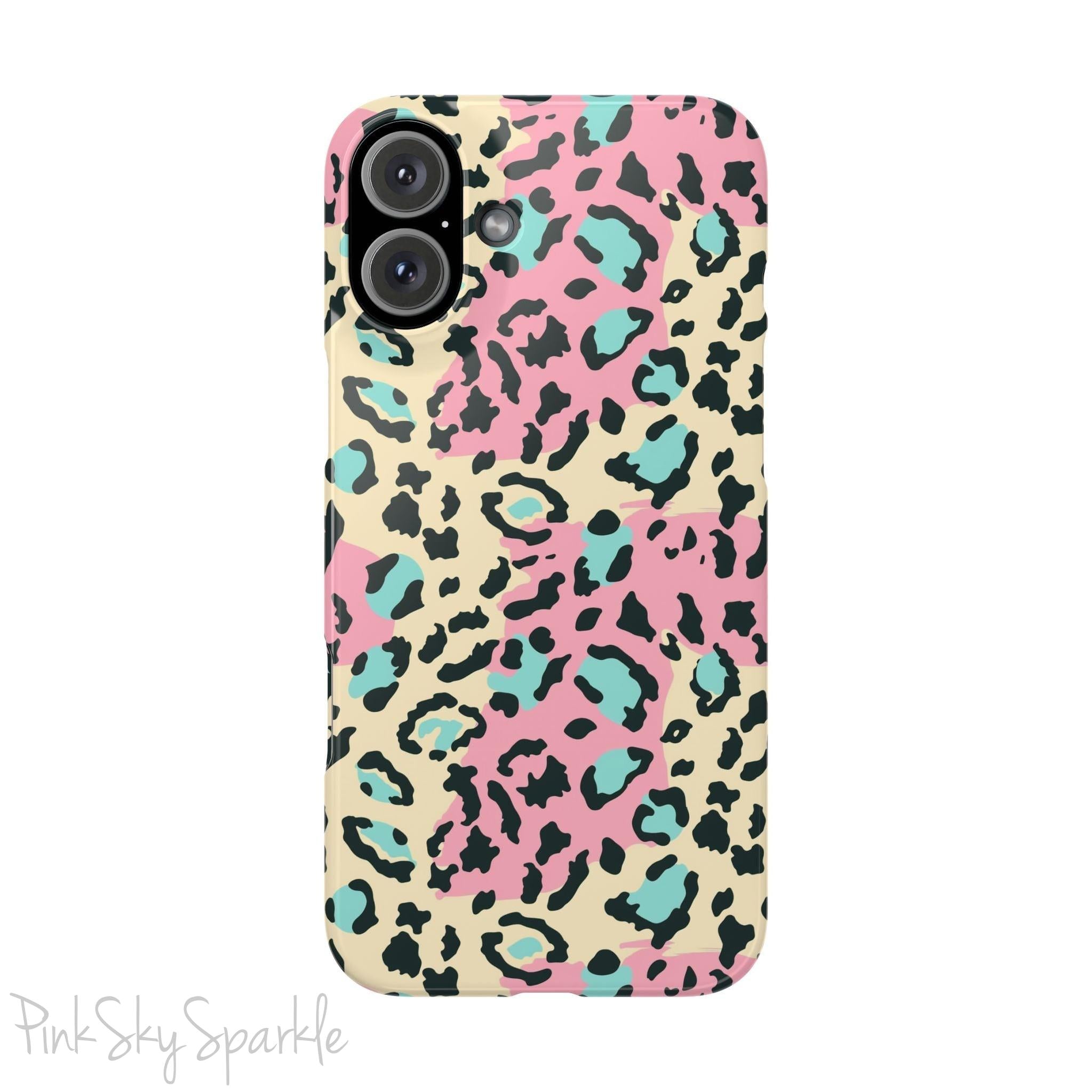Pastel Prowl Slim iPhone Case