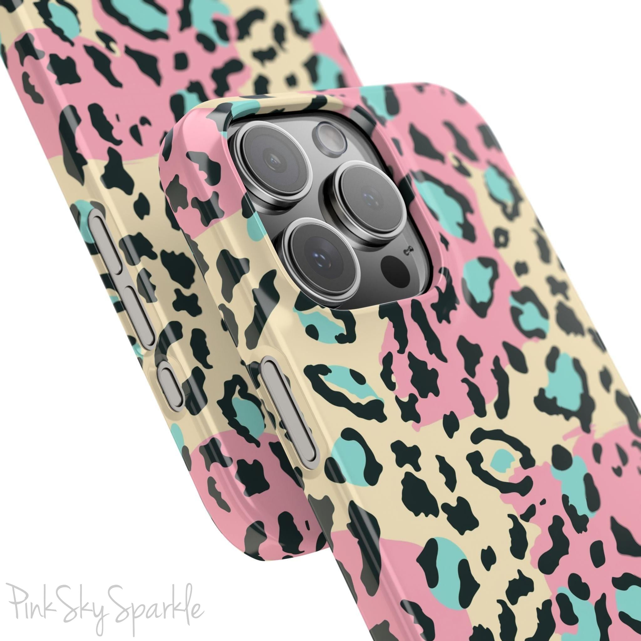 Pastel Prowl Slim iPhone Case