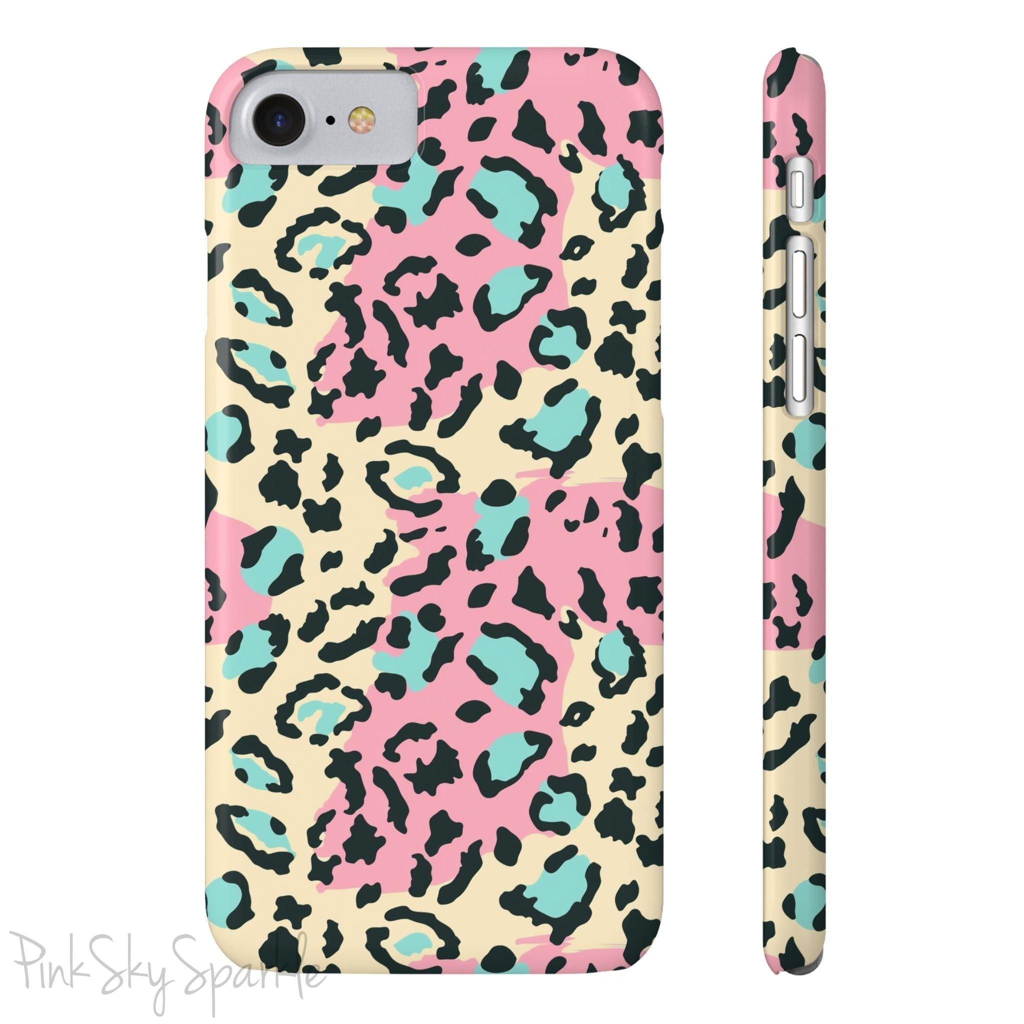 Pastel Prowl Slim iPhone Case