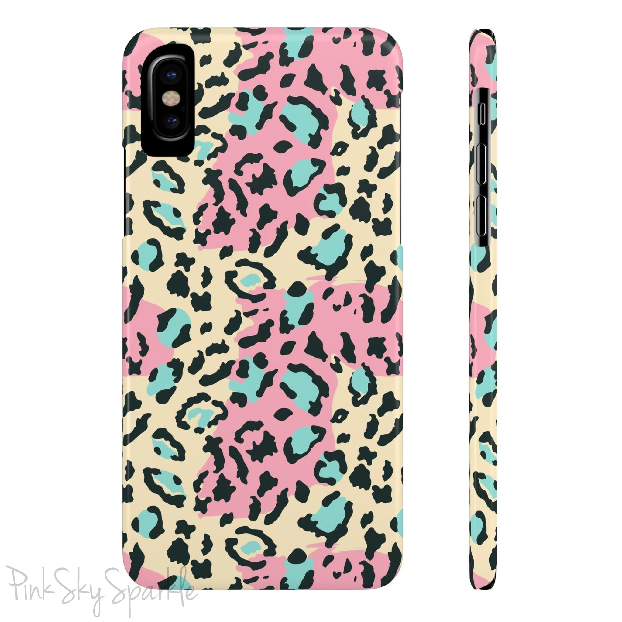 Pastel Prowl Slim iPhone Case