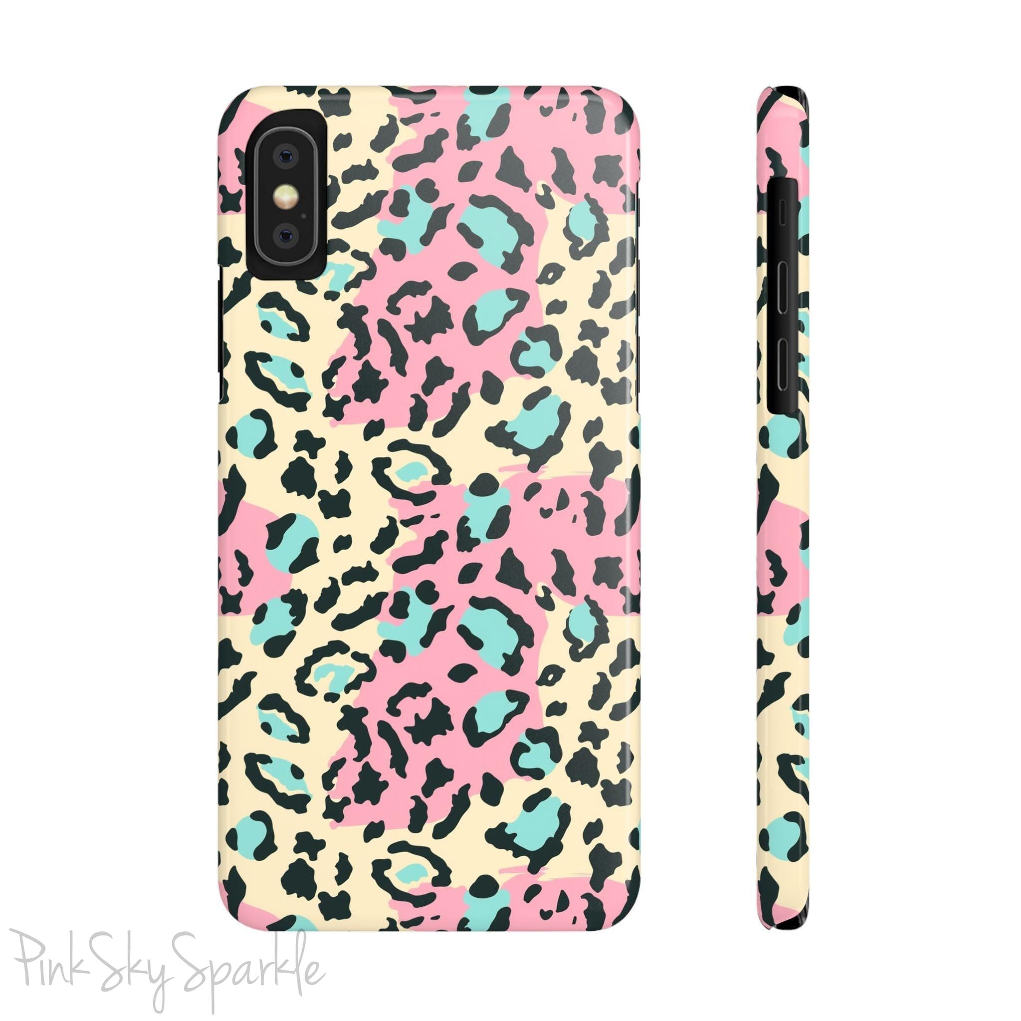 Pastel Prowl Slim iPhone Case