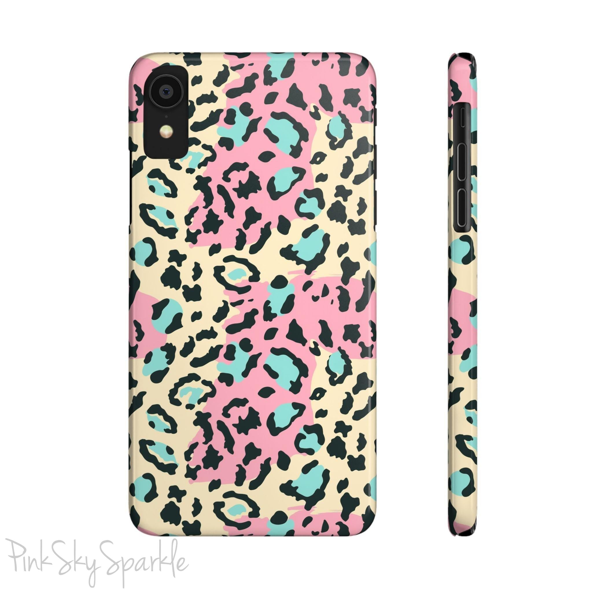 Pastel Prowl Slim iPhone Case