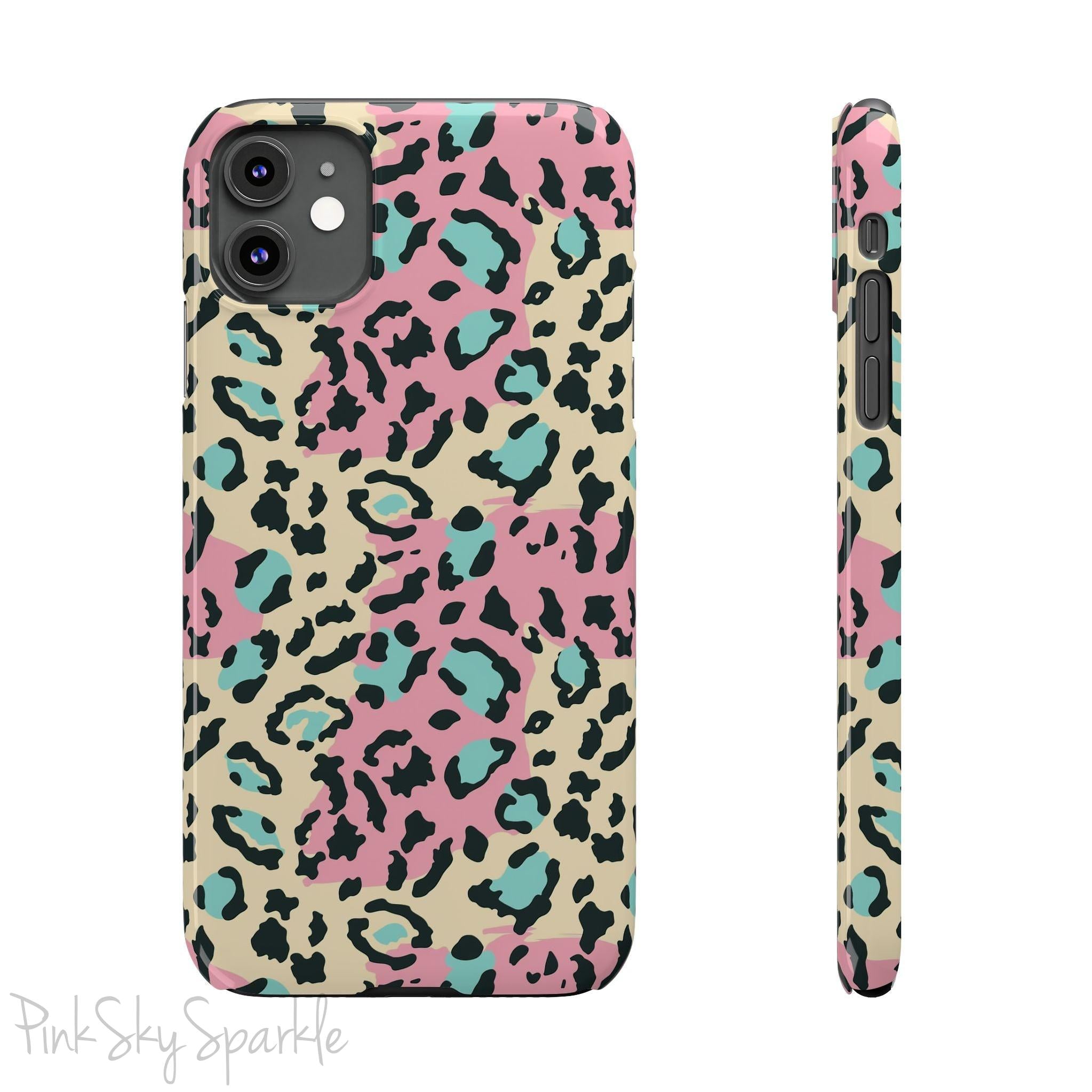 Pastel Prowl Slim iPhone Case